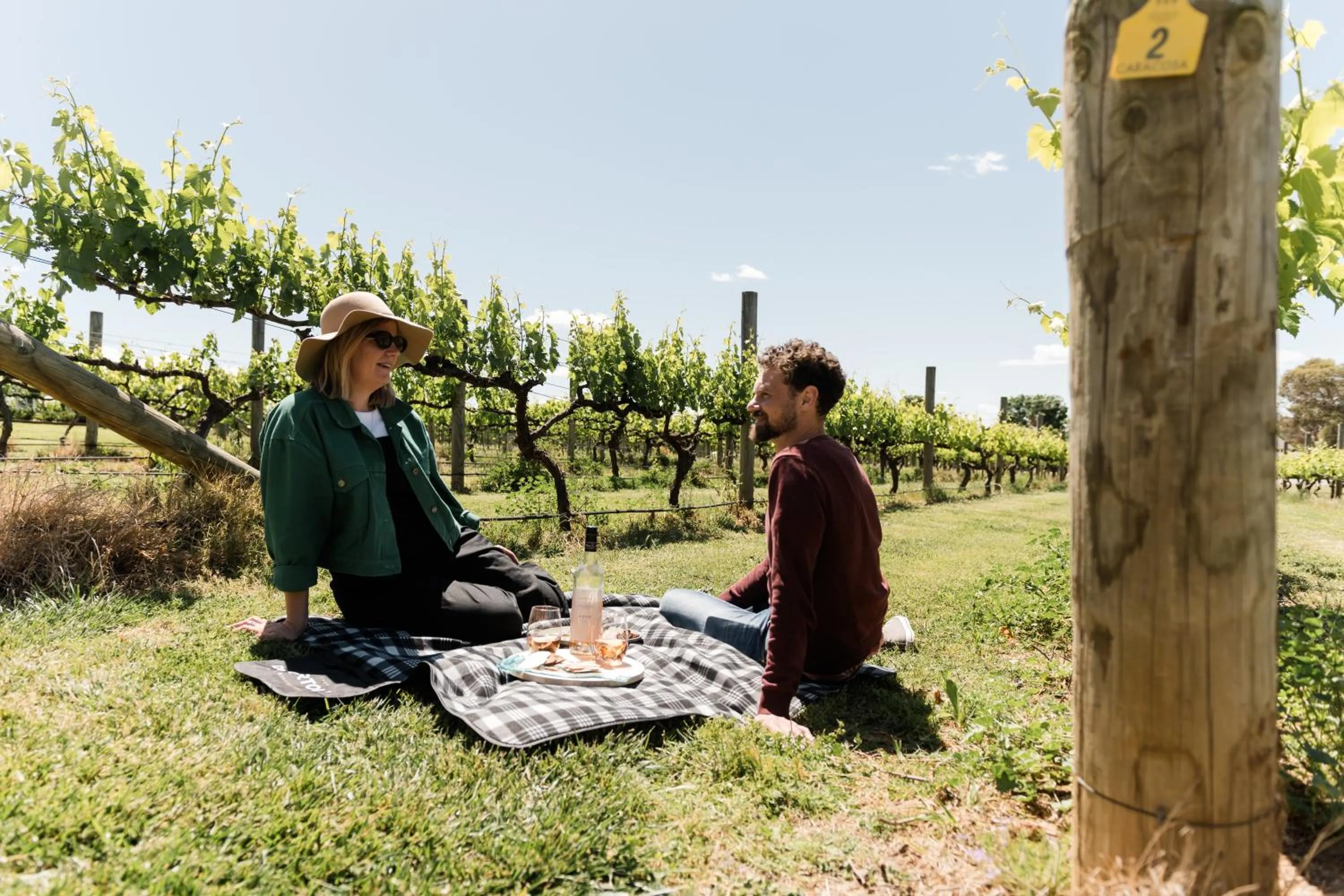 Garden in Tuileries at De Bortoli Rutherglen
