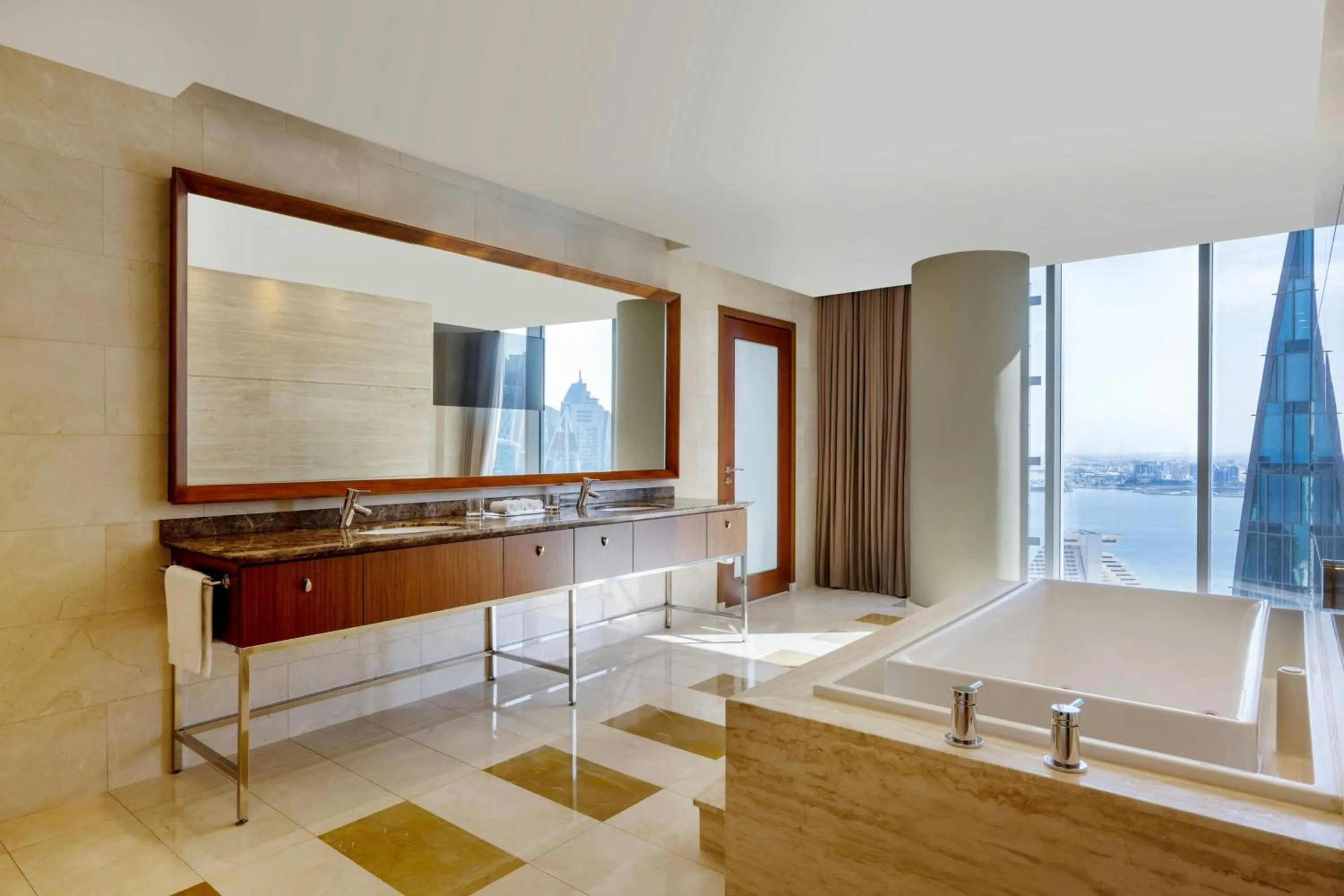 Photo of the whole room, Bed in JW Marriott Marquis City Center Doha