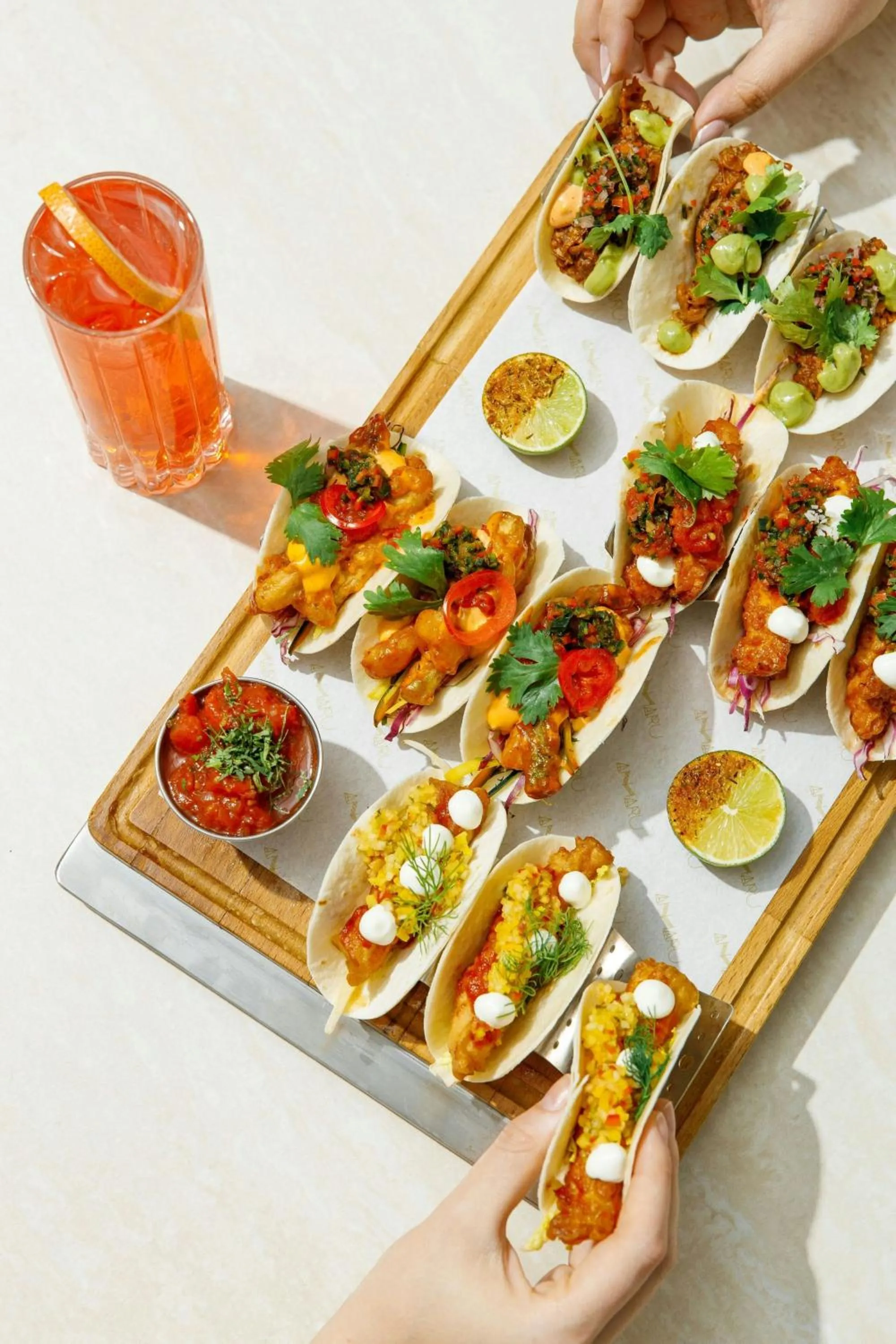 Restaurant/places to eat in JW Marriott Marquis City Center Doha