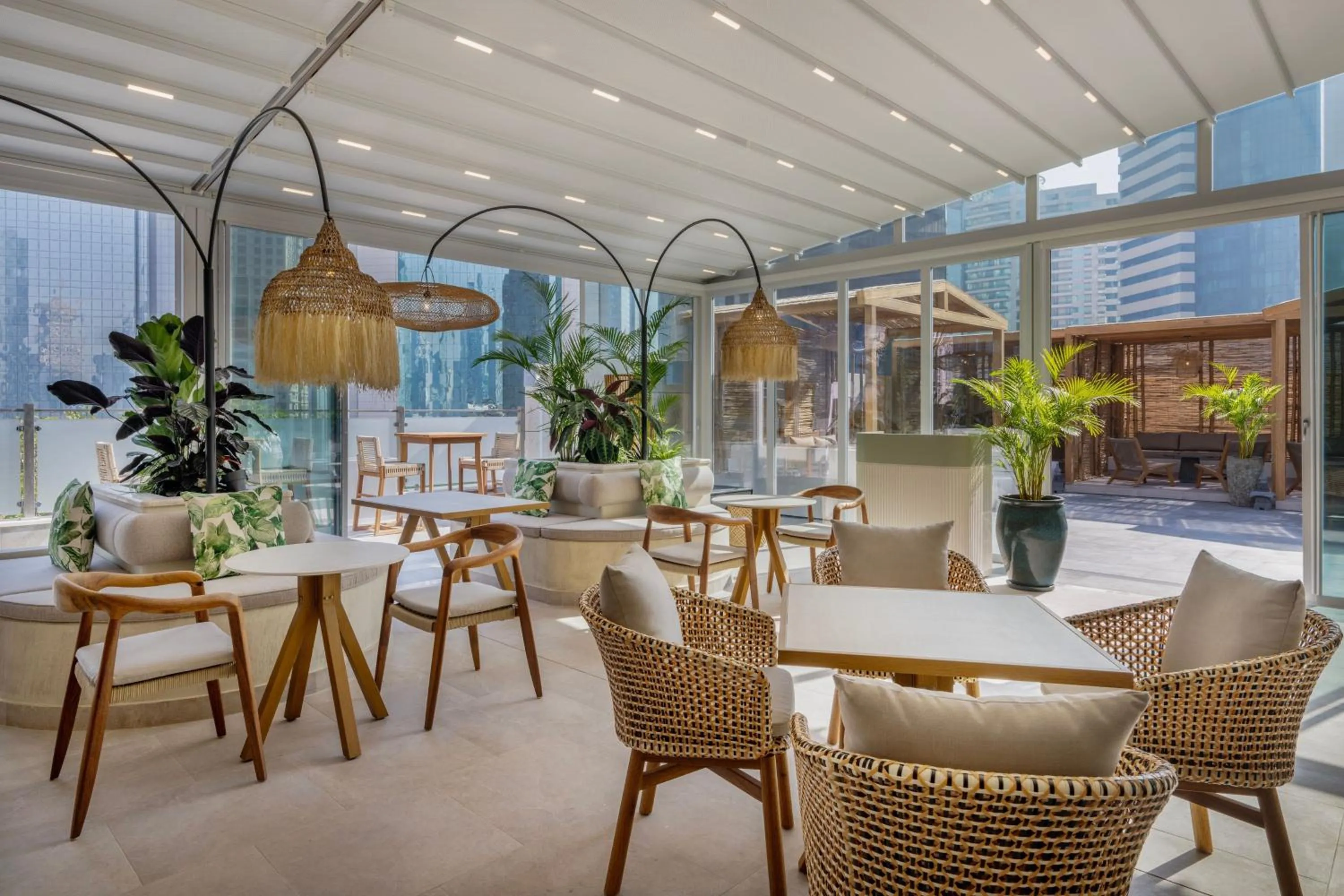 Restaurant/places to eat in JW Marriott Marquis City Center Doha