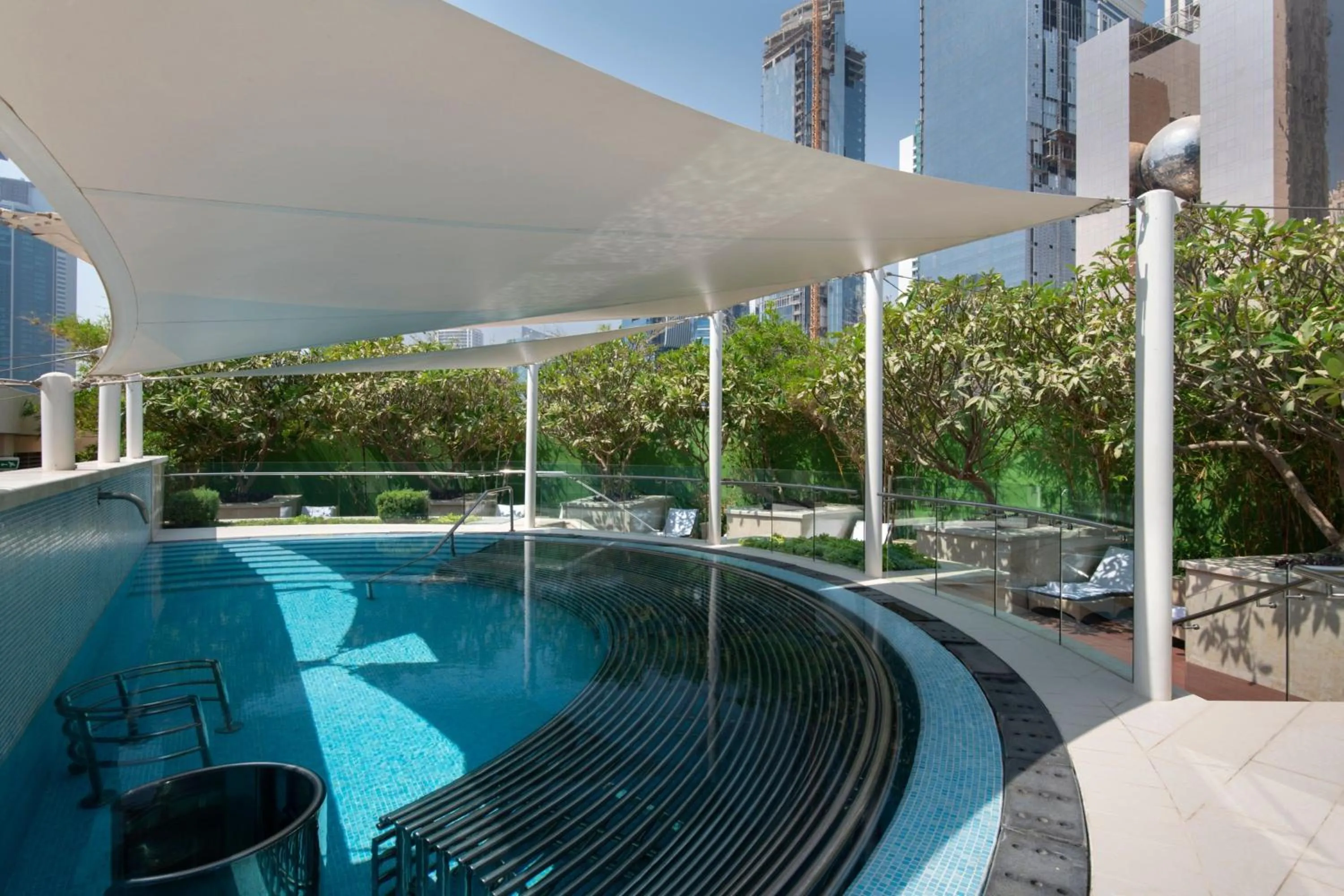 Swimming pool in JW Marriott Marquis City Center Doha