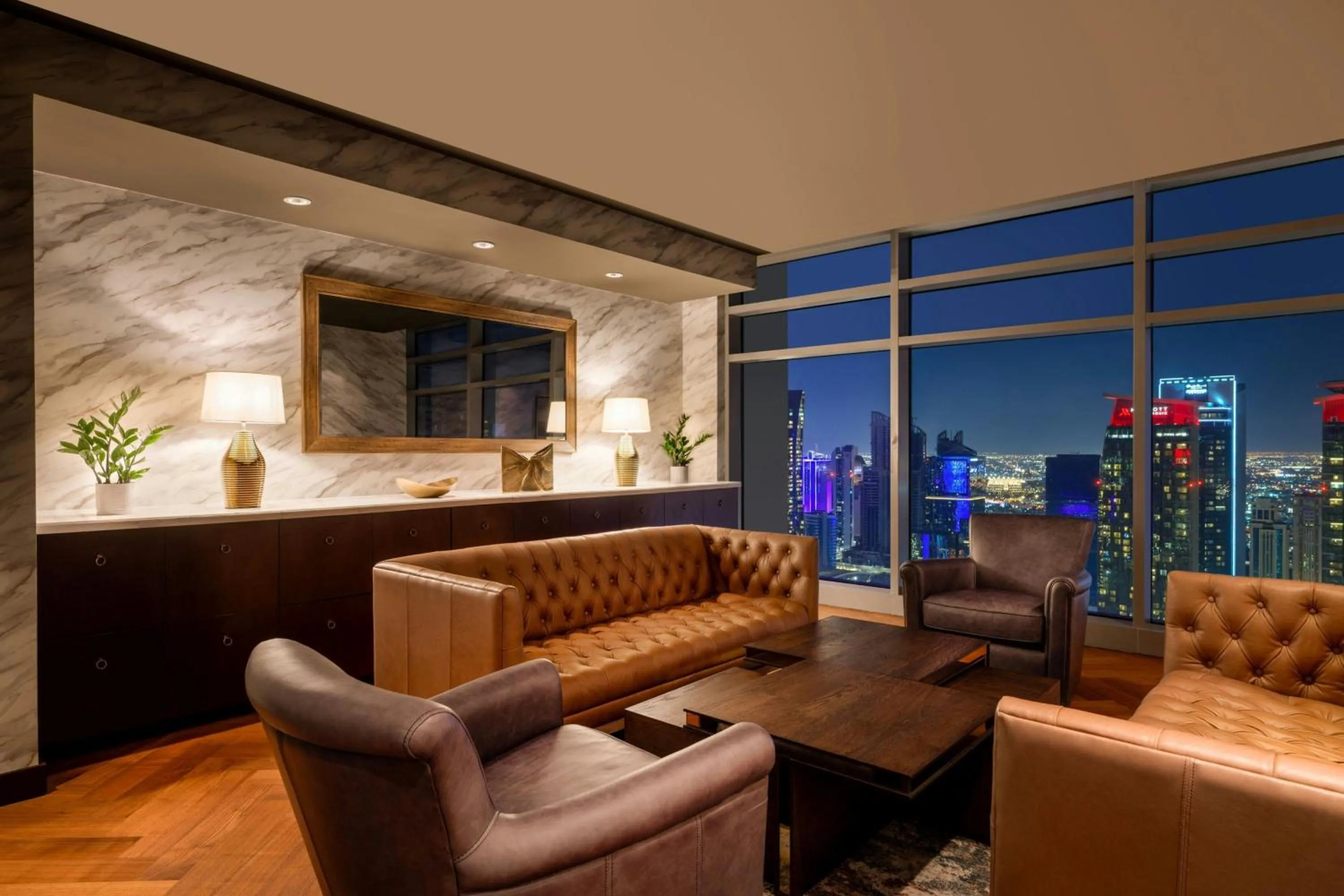 Restaurant/places to eat in JW Marriott Marquis City Center Doha