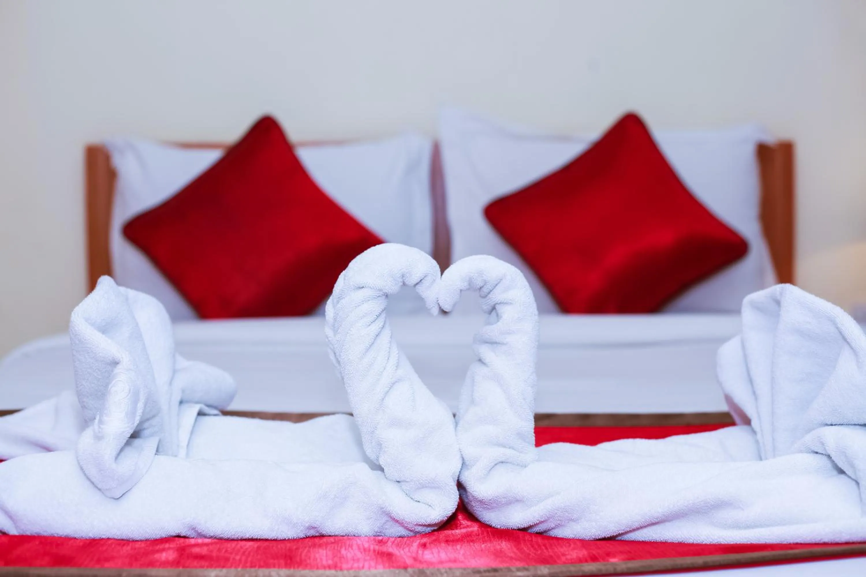 Bedroom in Bukoto Heights Apartments