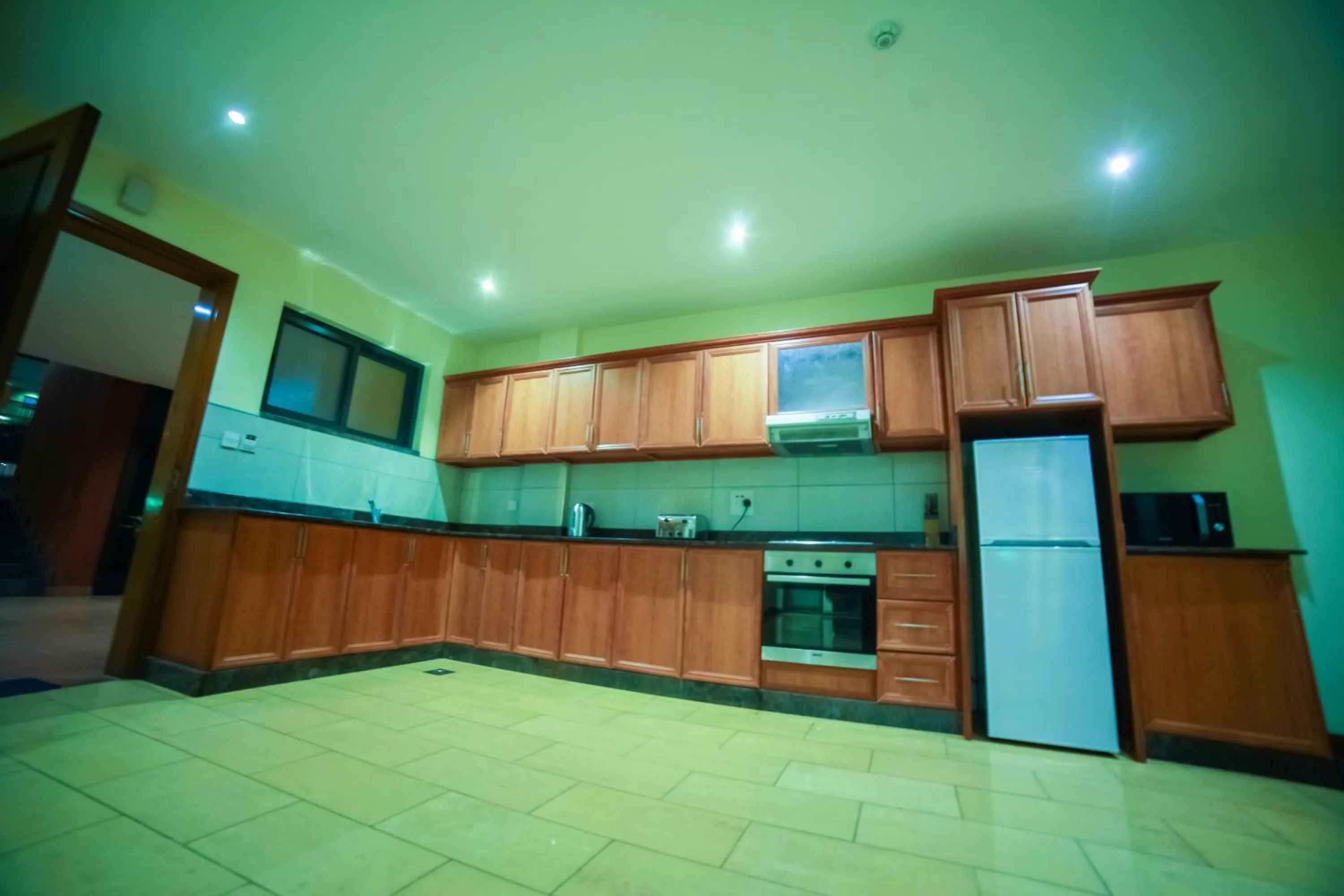 Kitchen or kitchenette in Bukoto Heights Apartments