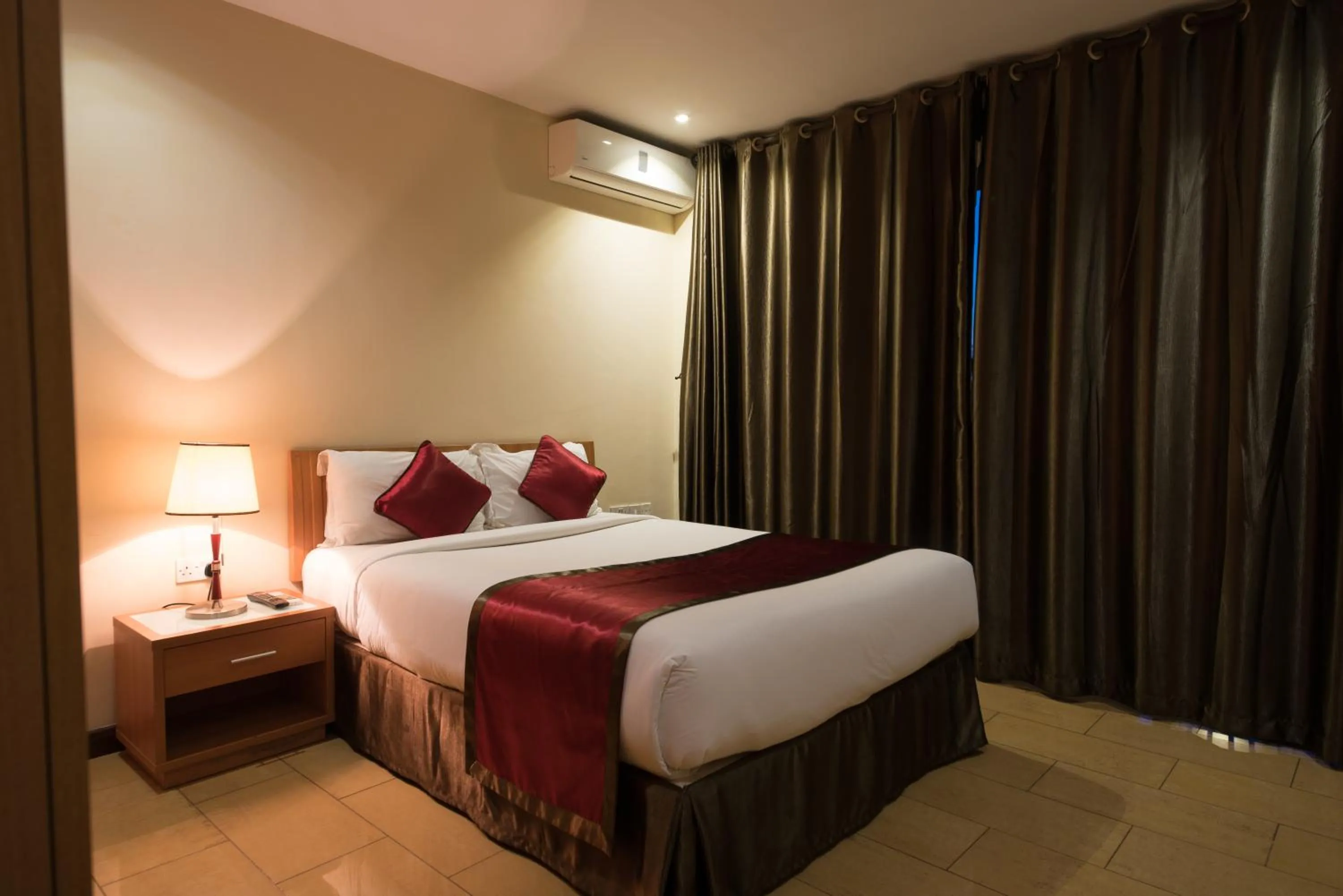 Bedroom in Bukoto Heights Apartments