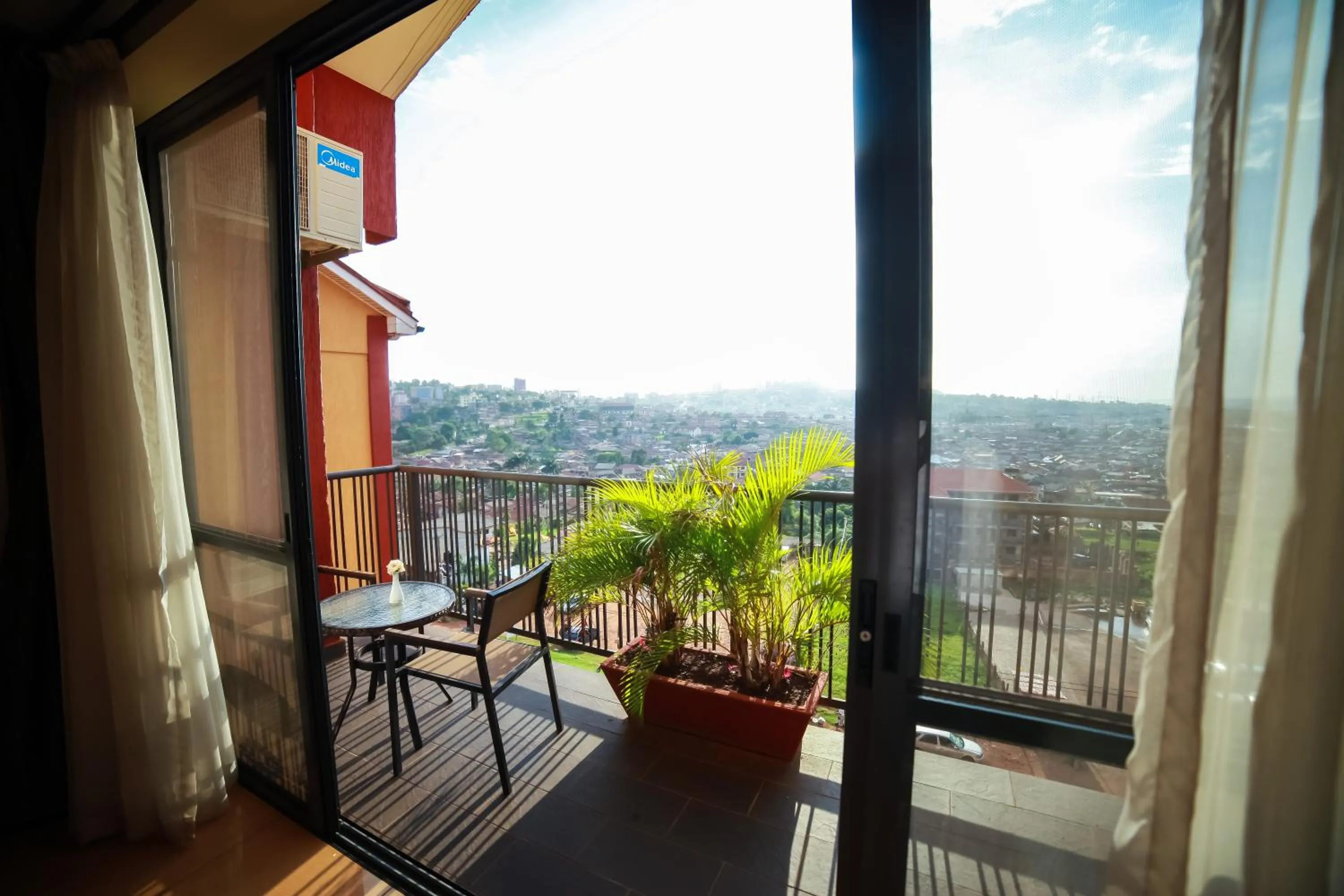 Balcony/Terrace in Bukoto Heights Apartments