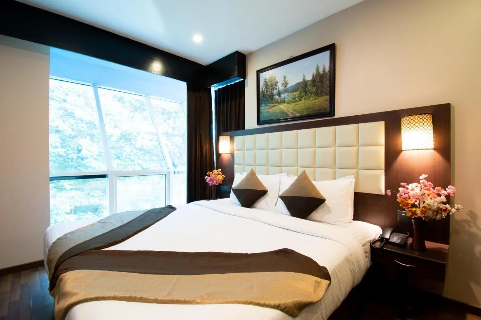 Bedroom, Bed in Akshaya Aura