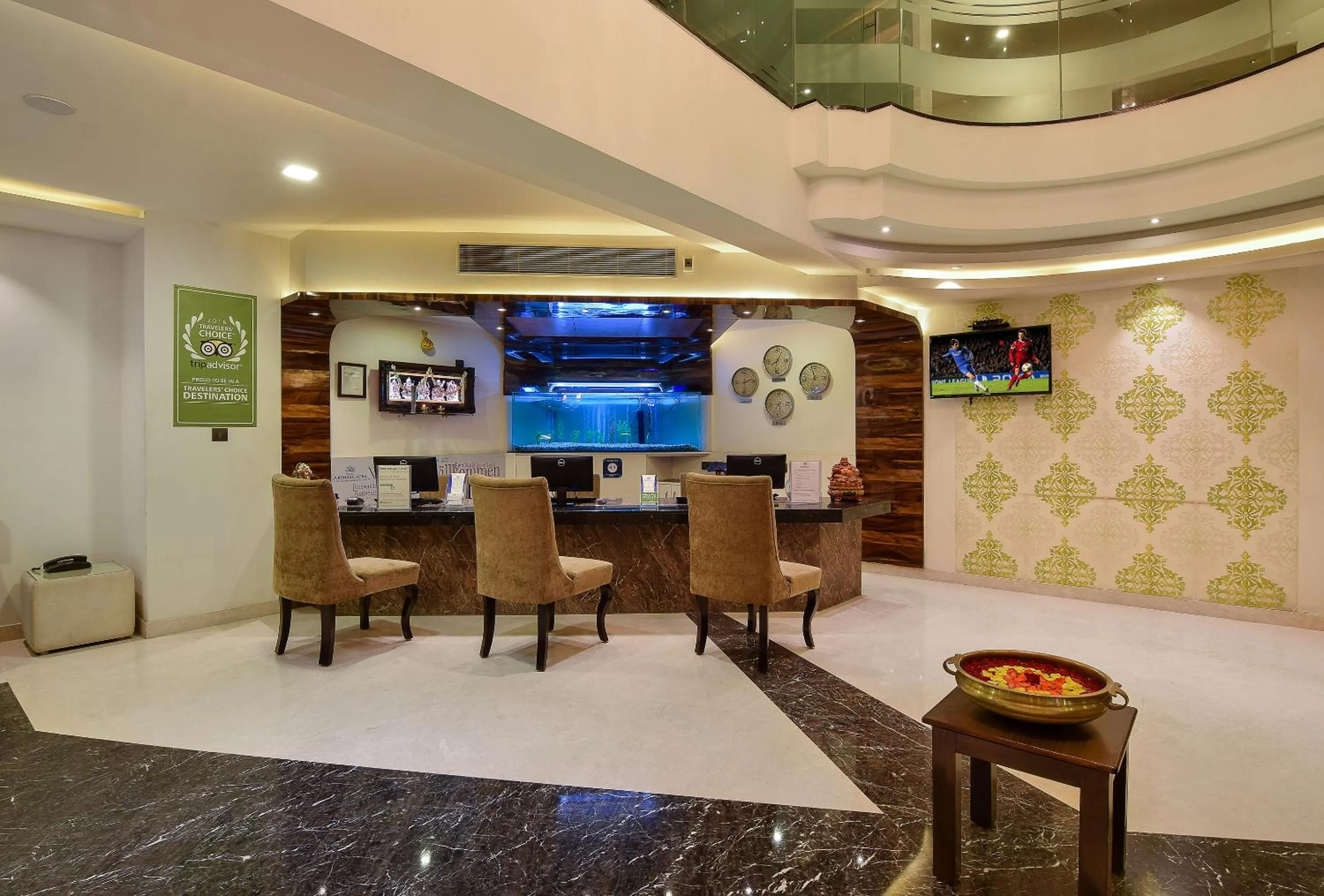 Lobby or reception in Akshaya Aura