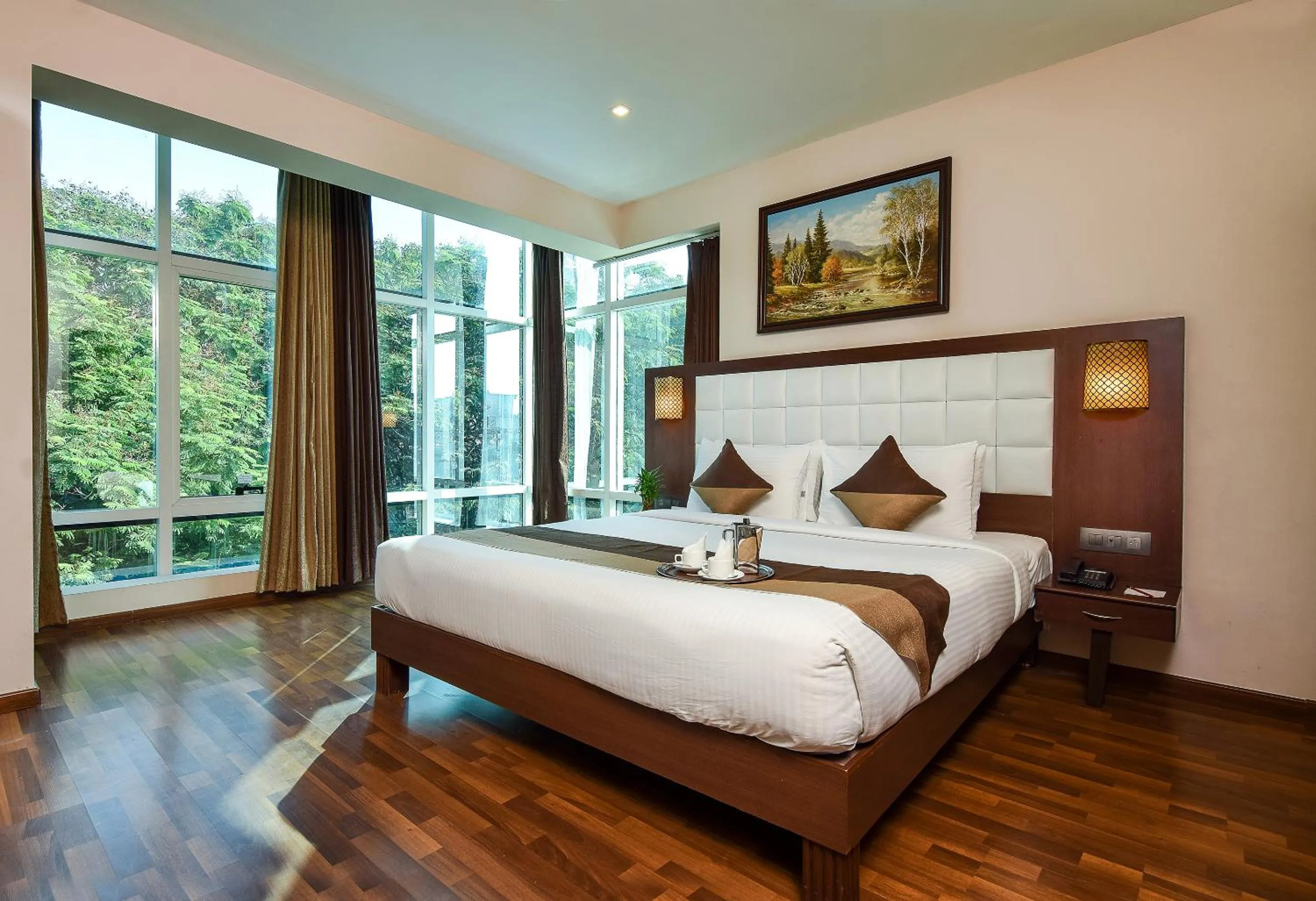 Bedroom, Bed in Akshaya Aura