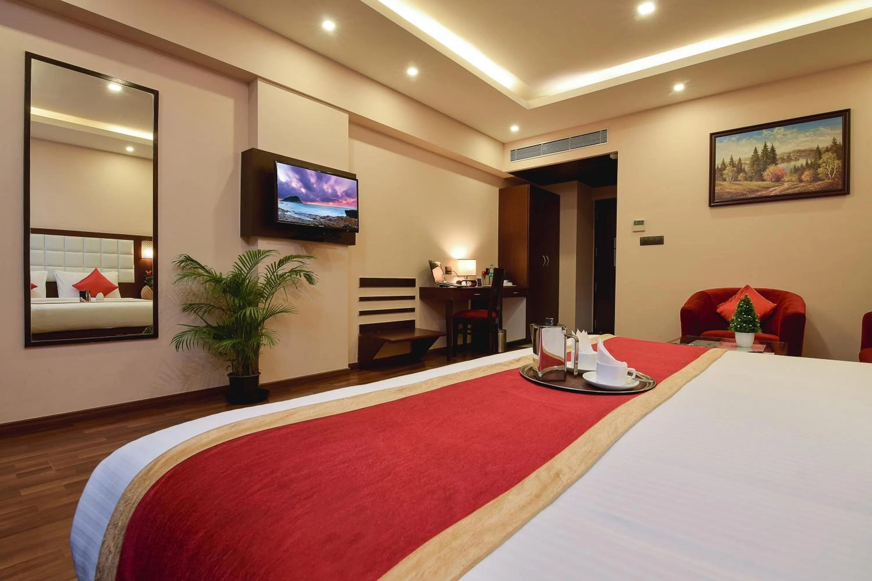 Bed in Akshaya Aura
