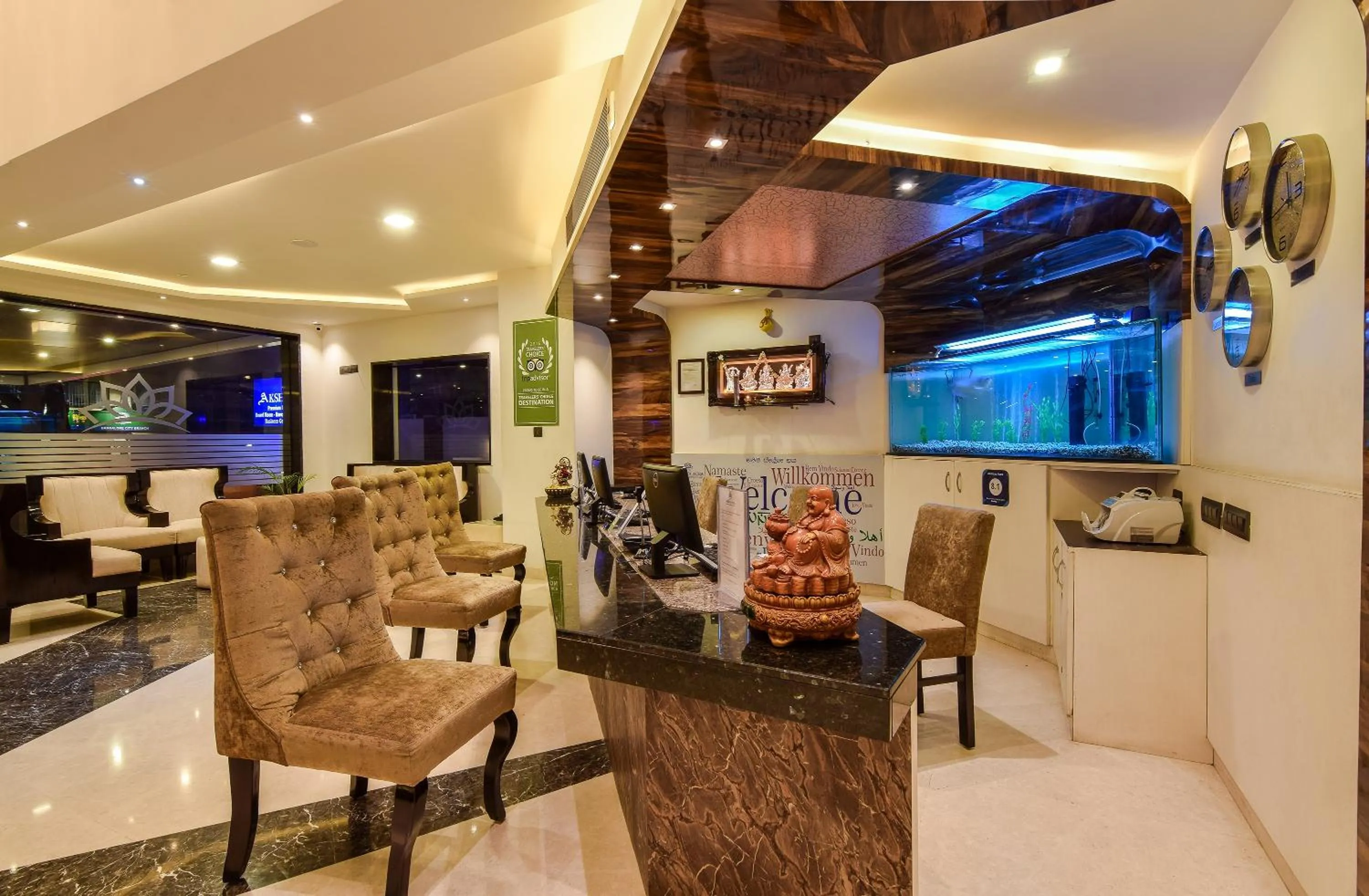 Lobby or reception in Akshaya Aura