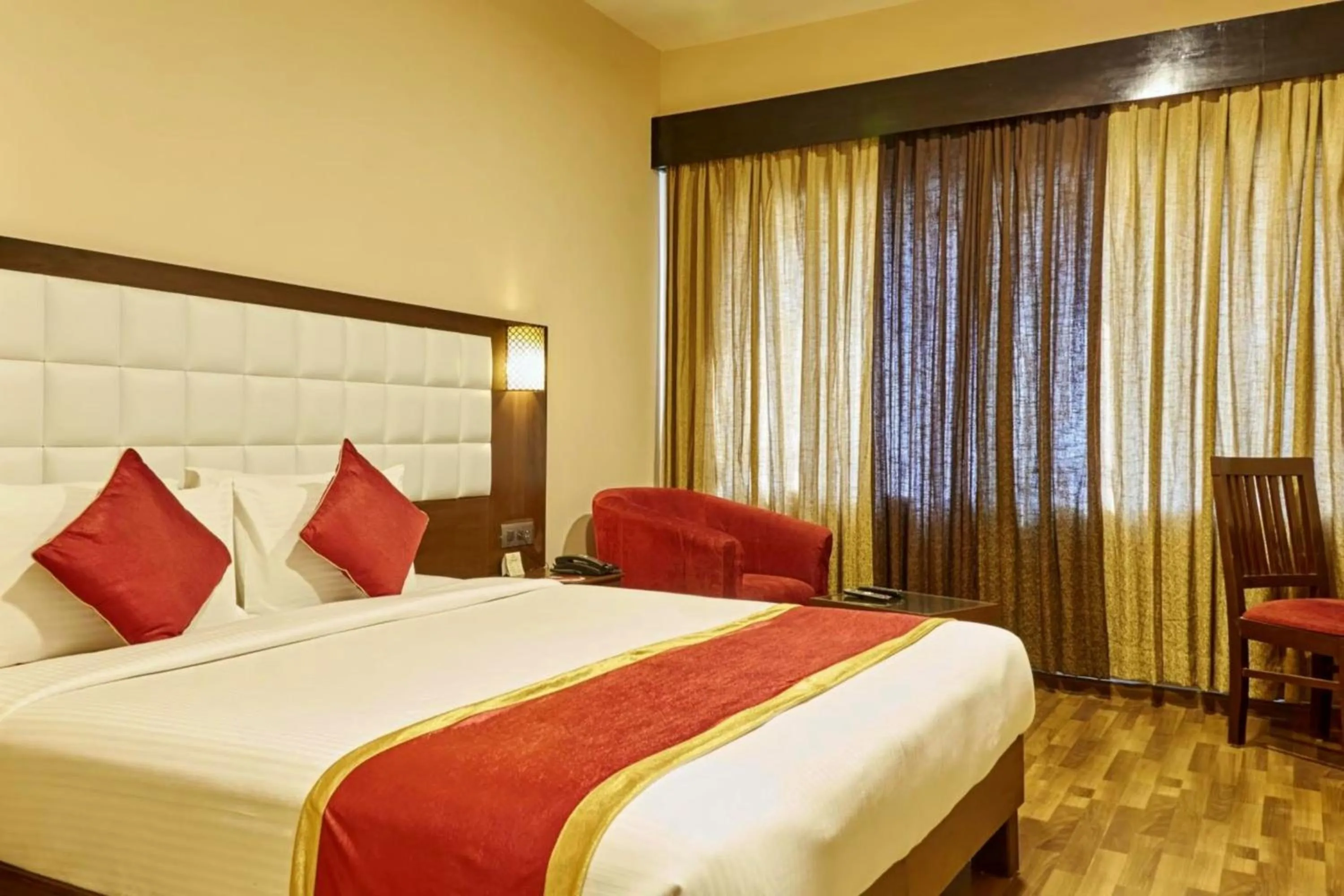 Bedroom, Bed in Akshaya Aura