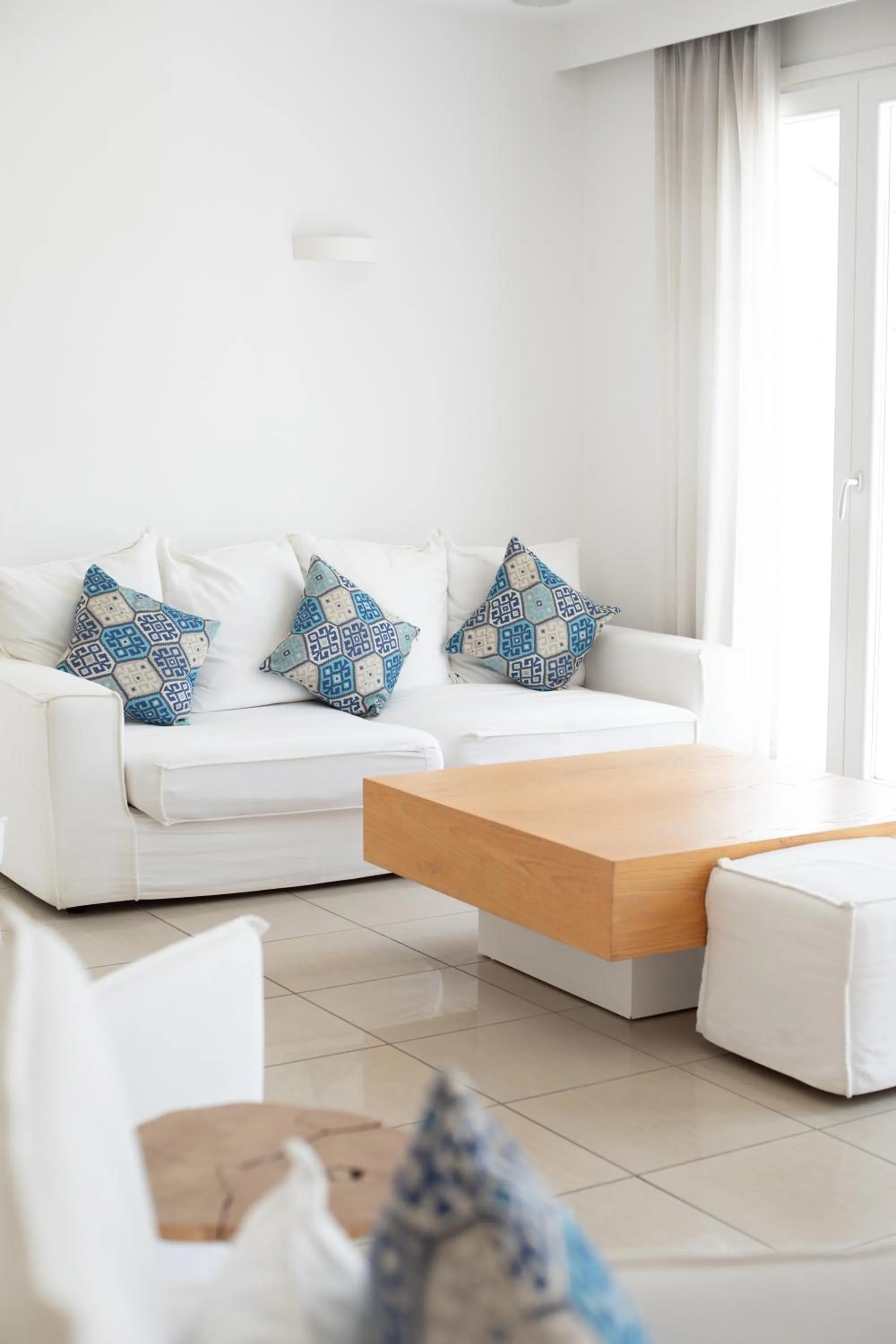 Lobby or reception, Bed in The George Hotel Mykonos