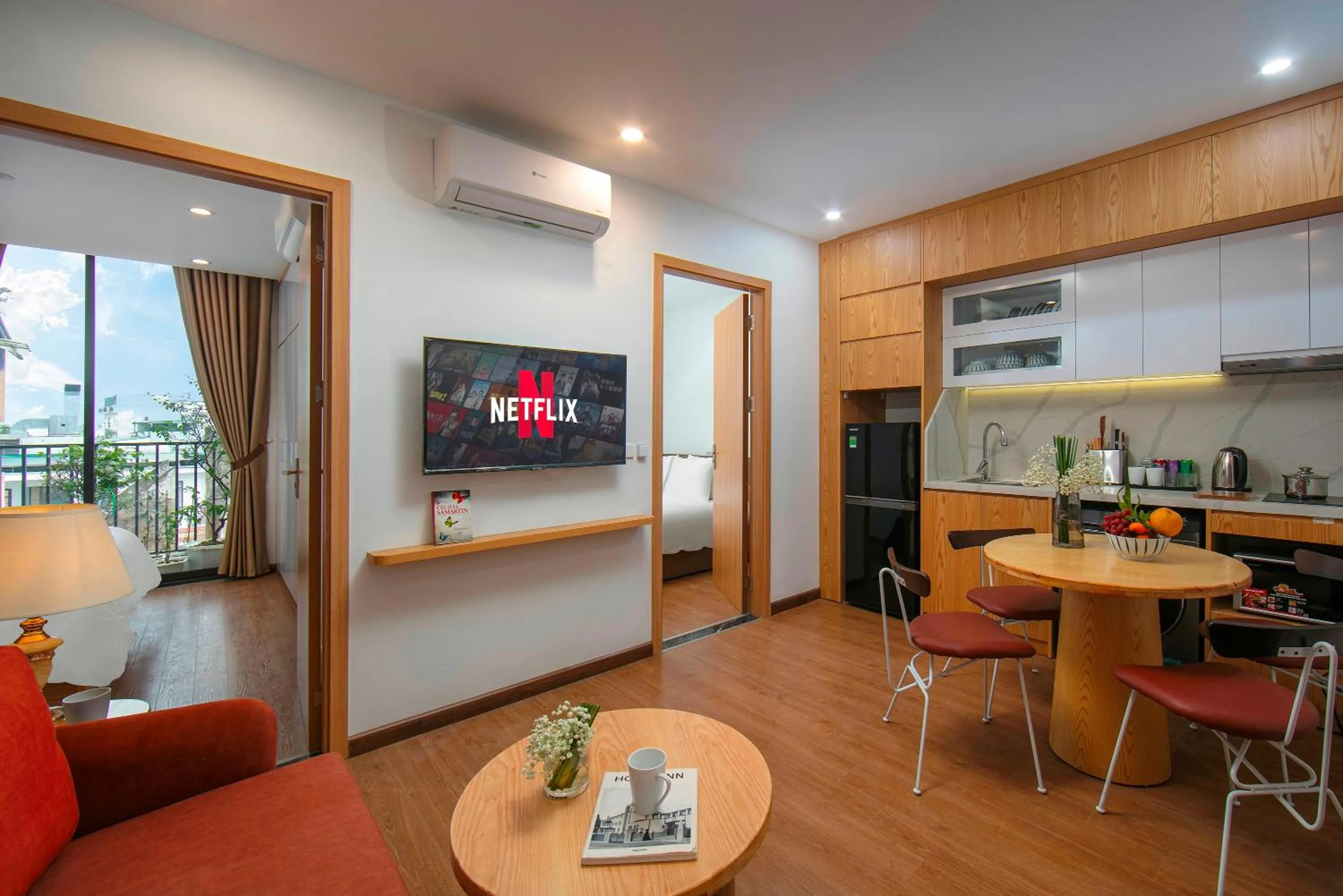 Kitchen or kitchenette in Westlake Pearl Apartment - Hotel & Pearl Spa