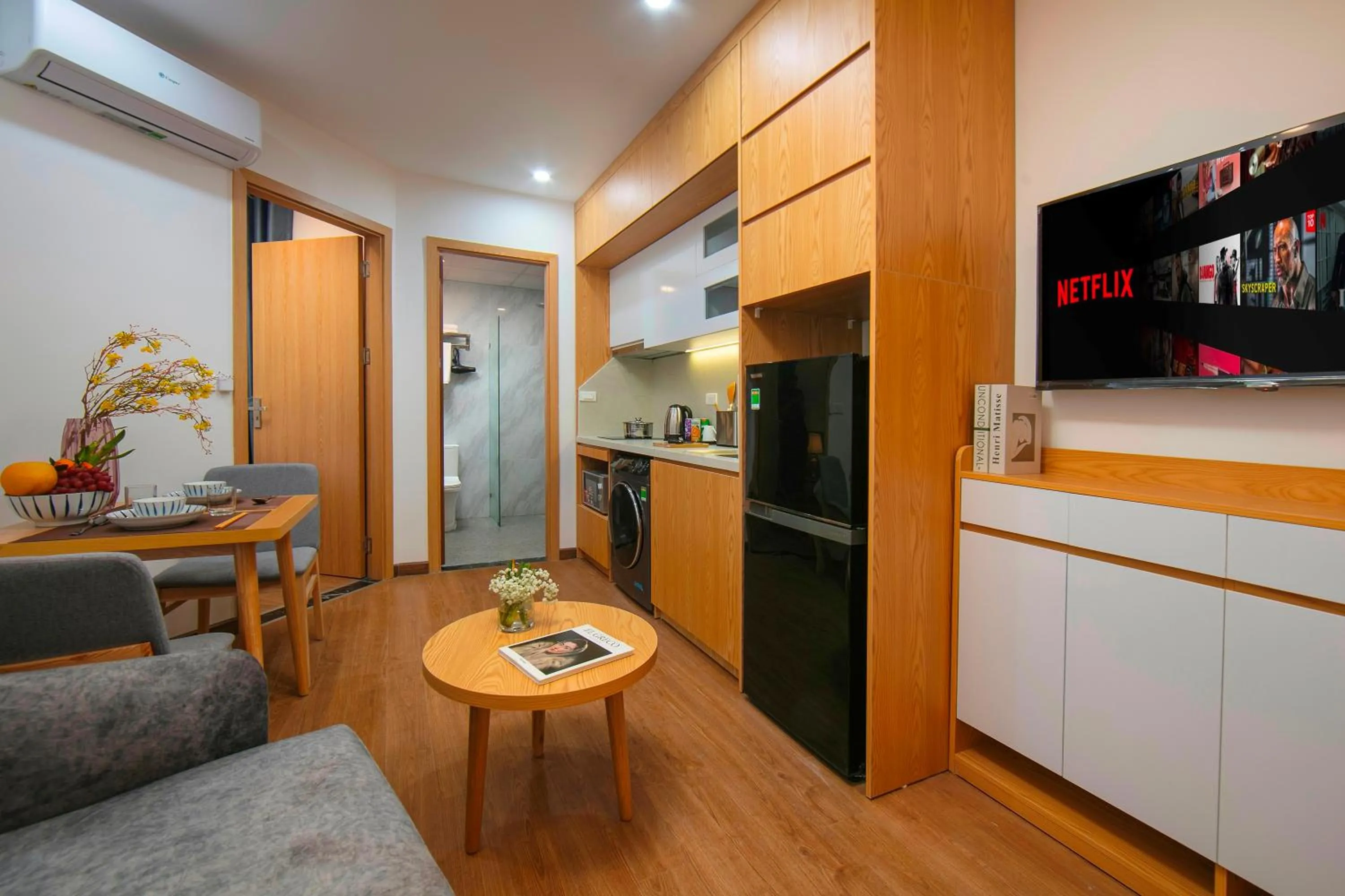 Kitchen or kitchenette in Westlake Pearl Apartment - Hotel & Pearl Spa