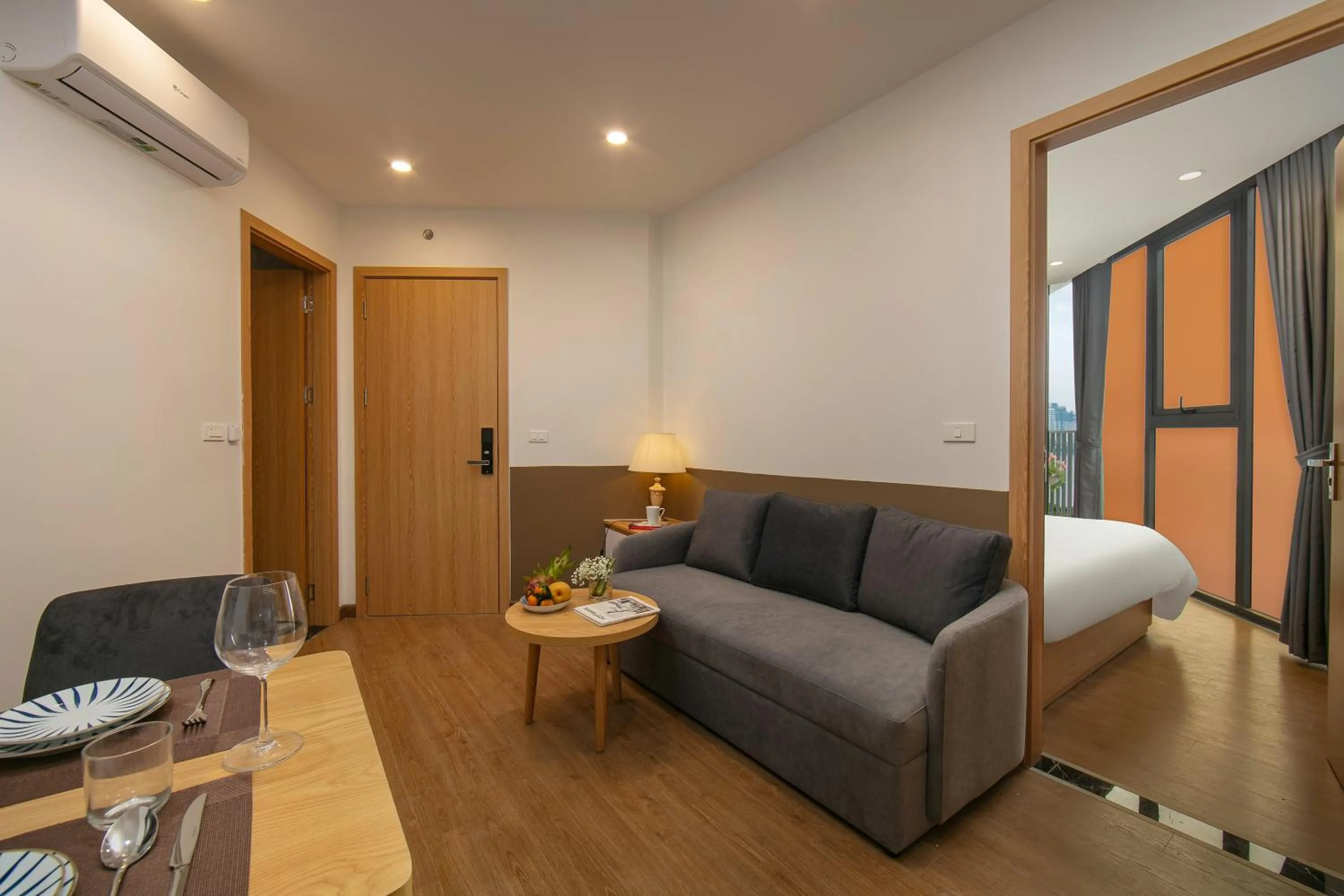 Photo of the whole room, Bed in Westlake Pearl Apartment - Hotel & Pearl Spa