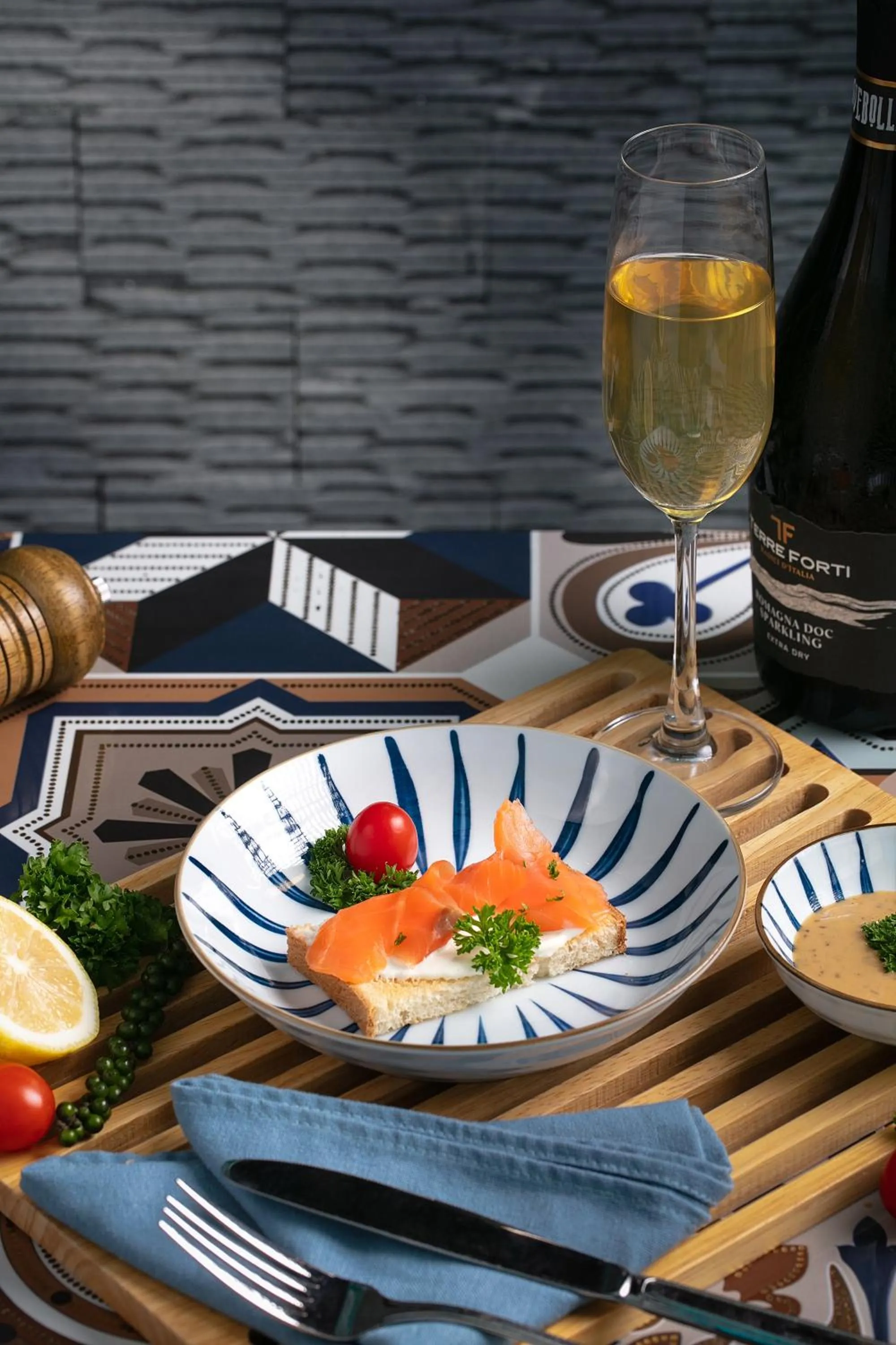 Food close-up in Westlake Pearl Apartment - Hotel & Pearl Spa