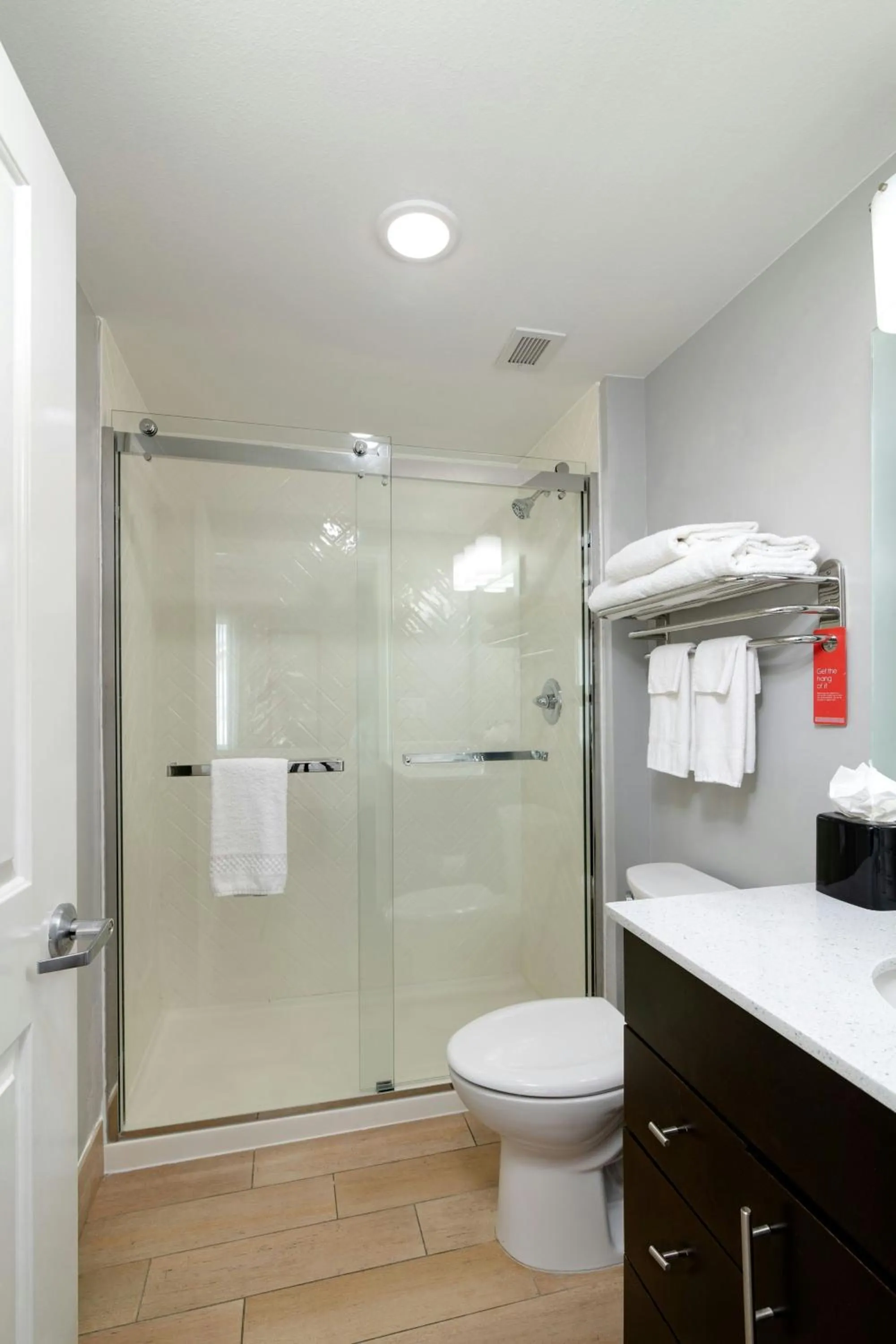 Bathroom in TownePlace Suites by Marriott Dallas McKinney