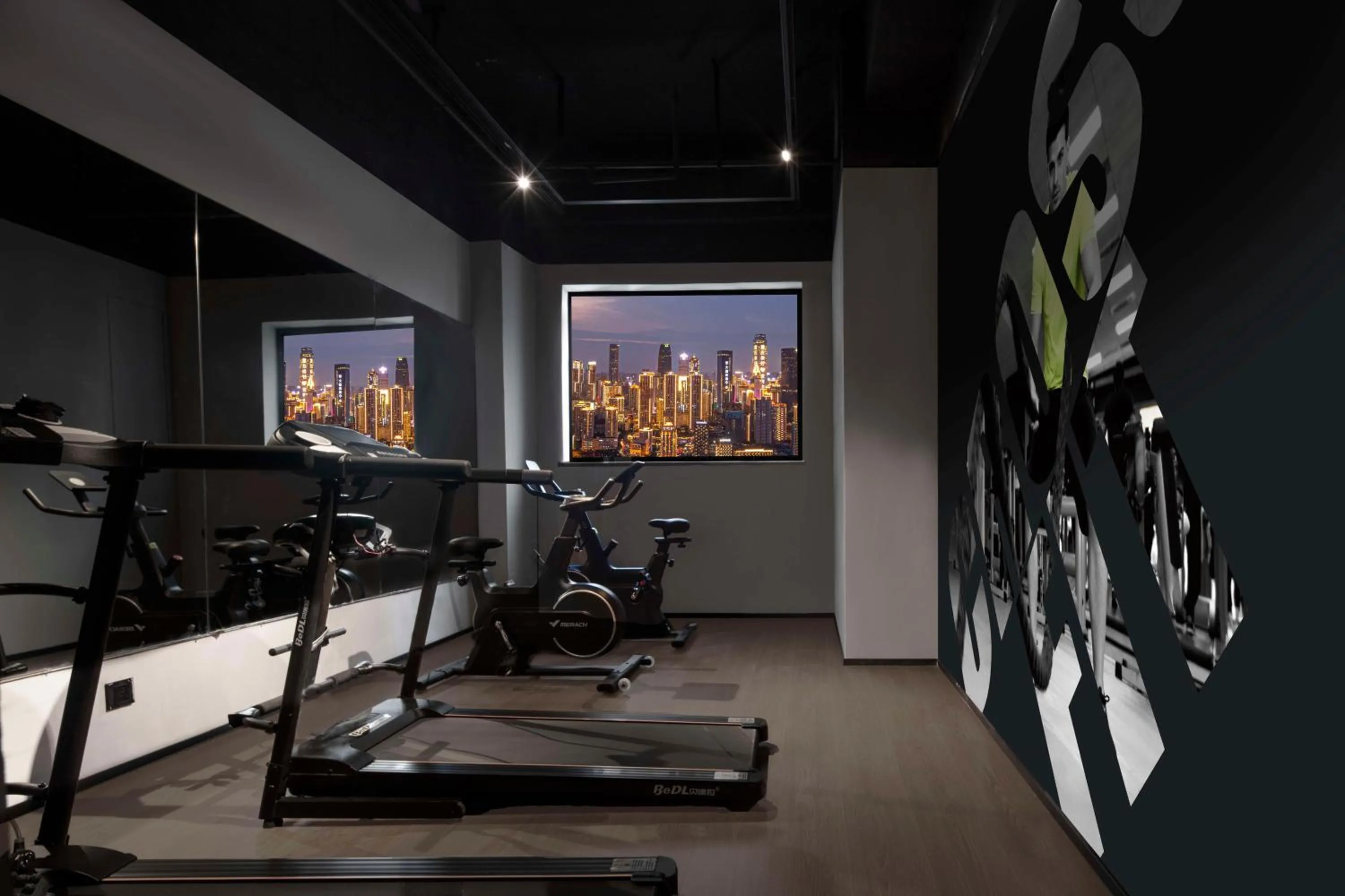 Fitness centre/facilities in Merica Hotel-ChongQing jiefangbei