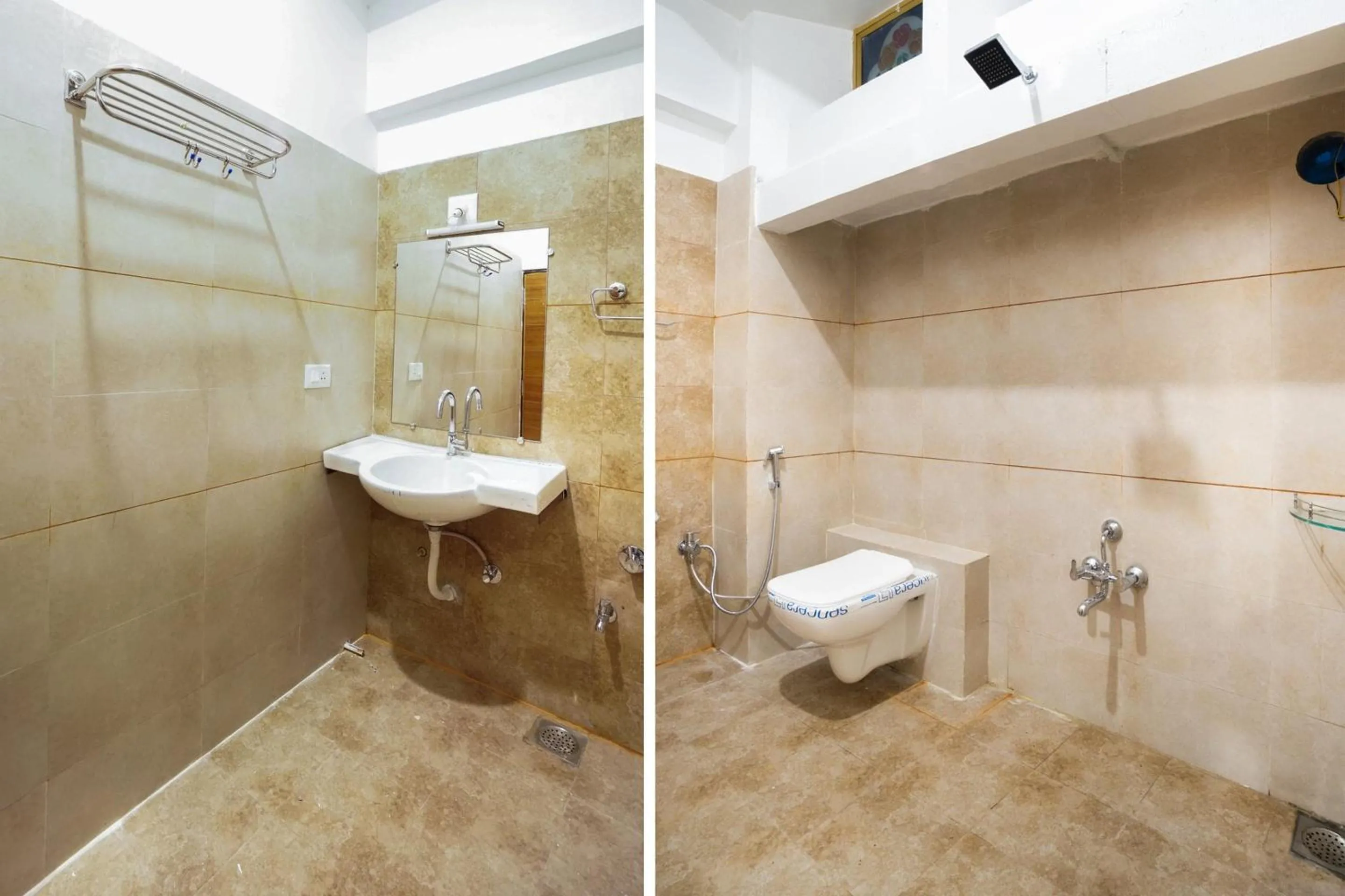 Bathroom in Hotel O Shivam