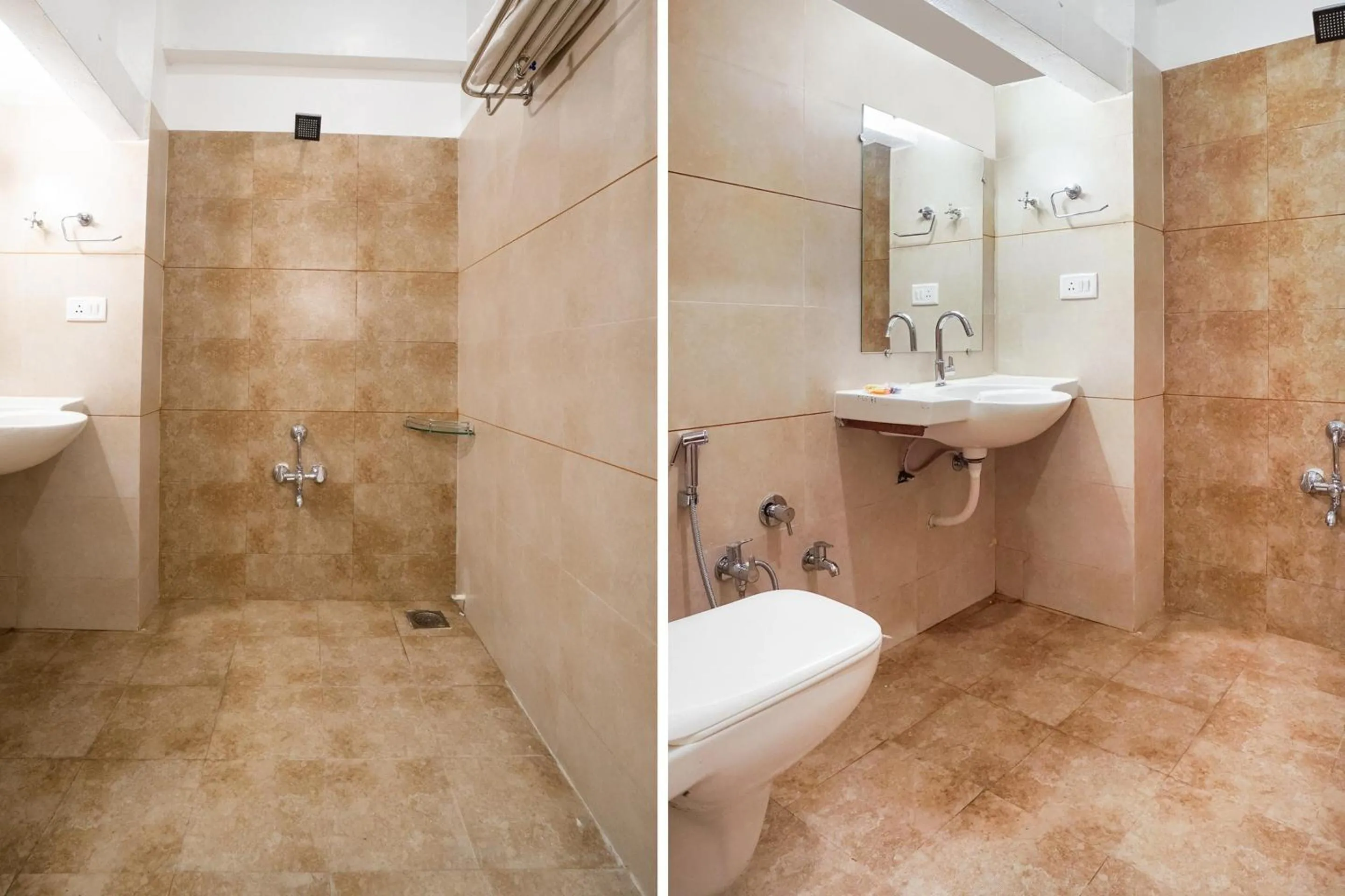 Bathroom in Hotel O Shivam