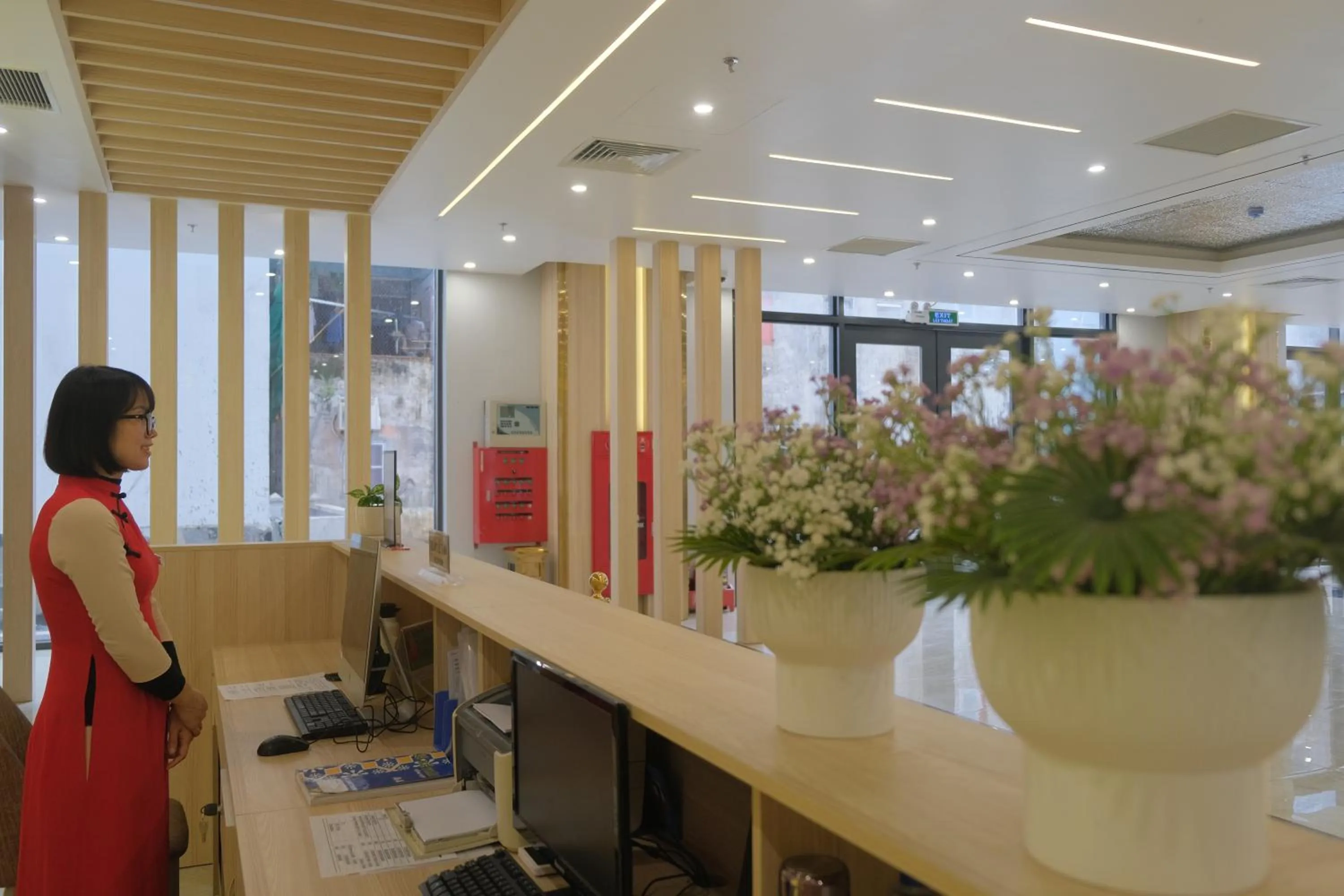 Lobby or reception in Infinity Hotel