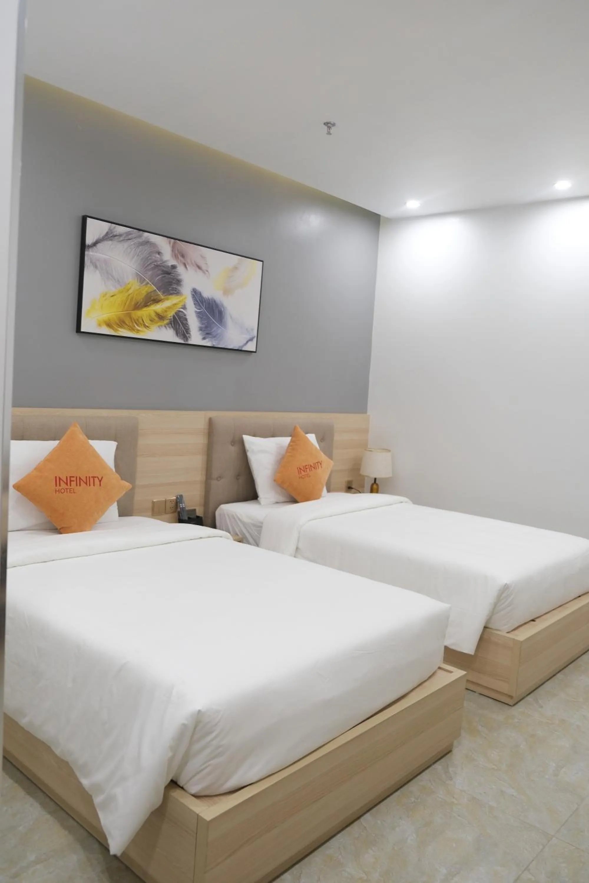 Bed in Infinity Hotel