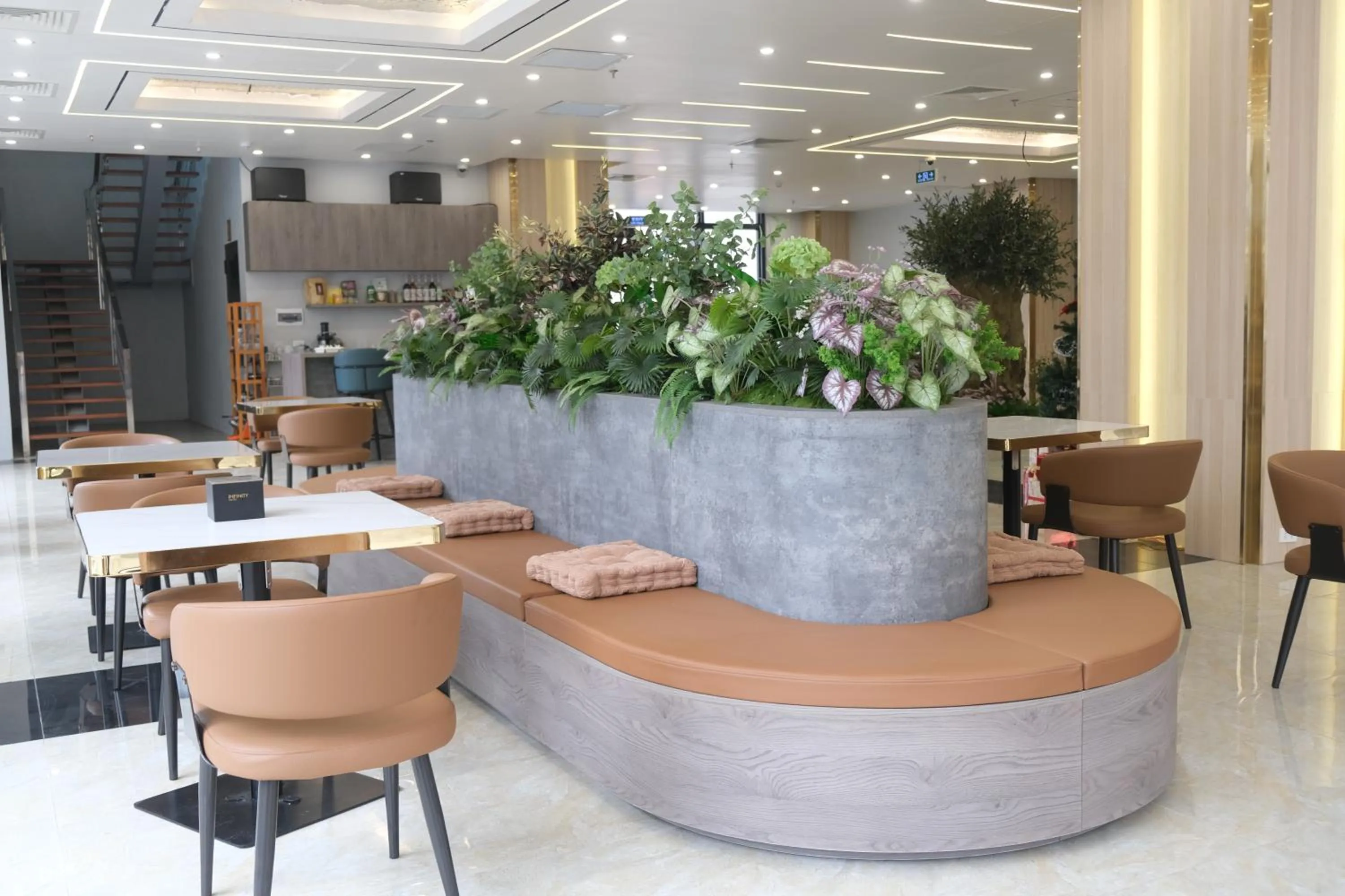 Restaurant/places to eat in Infinity Hotel