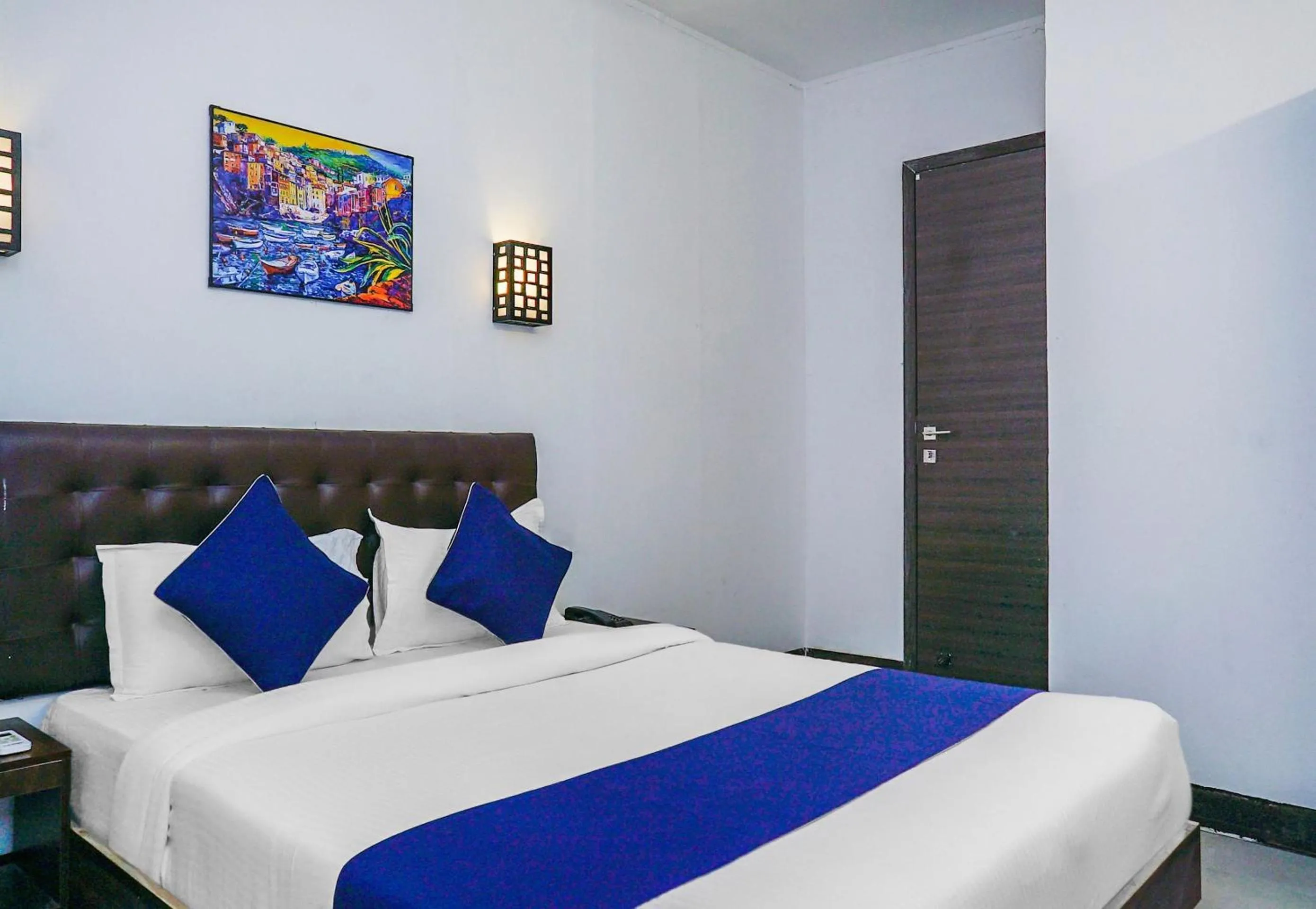 Bed in Hotel O Divine Destination