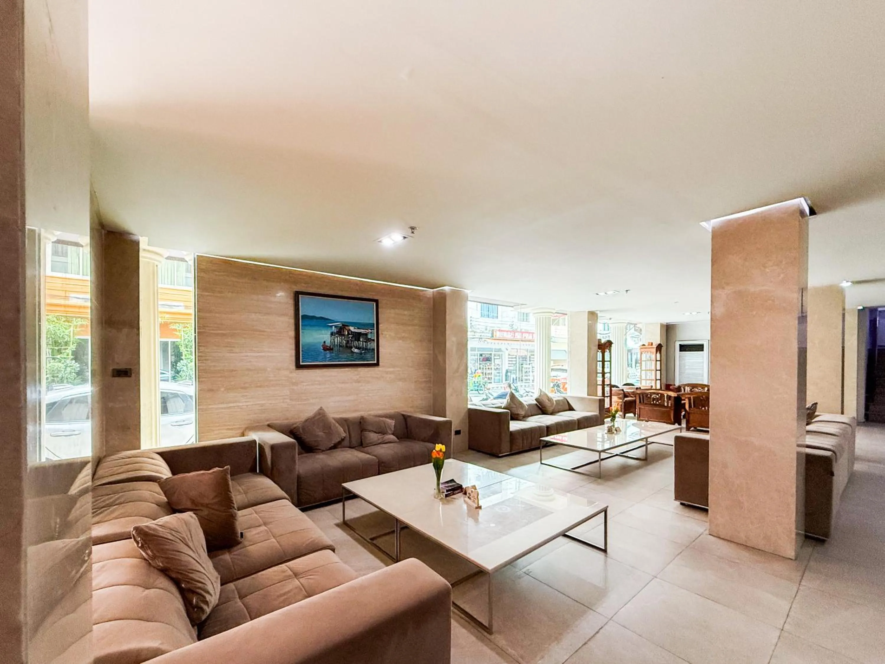 Seating area in Jomtien Sands Residence