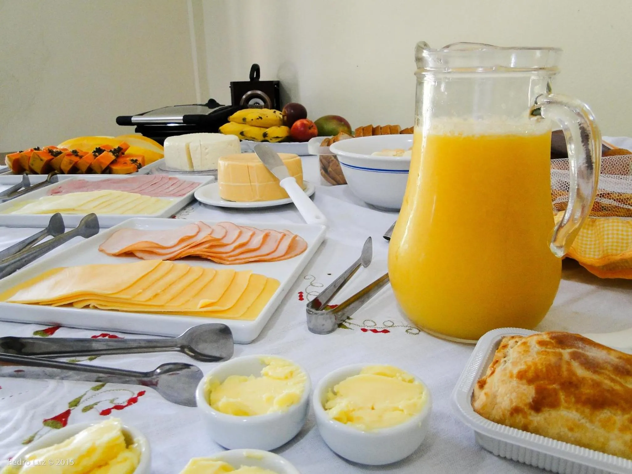 Breakfast in Pousada Casa do Bosque