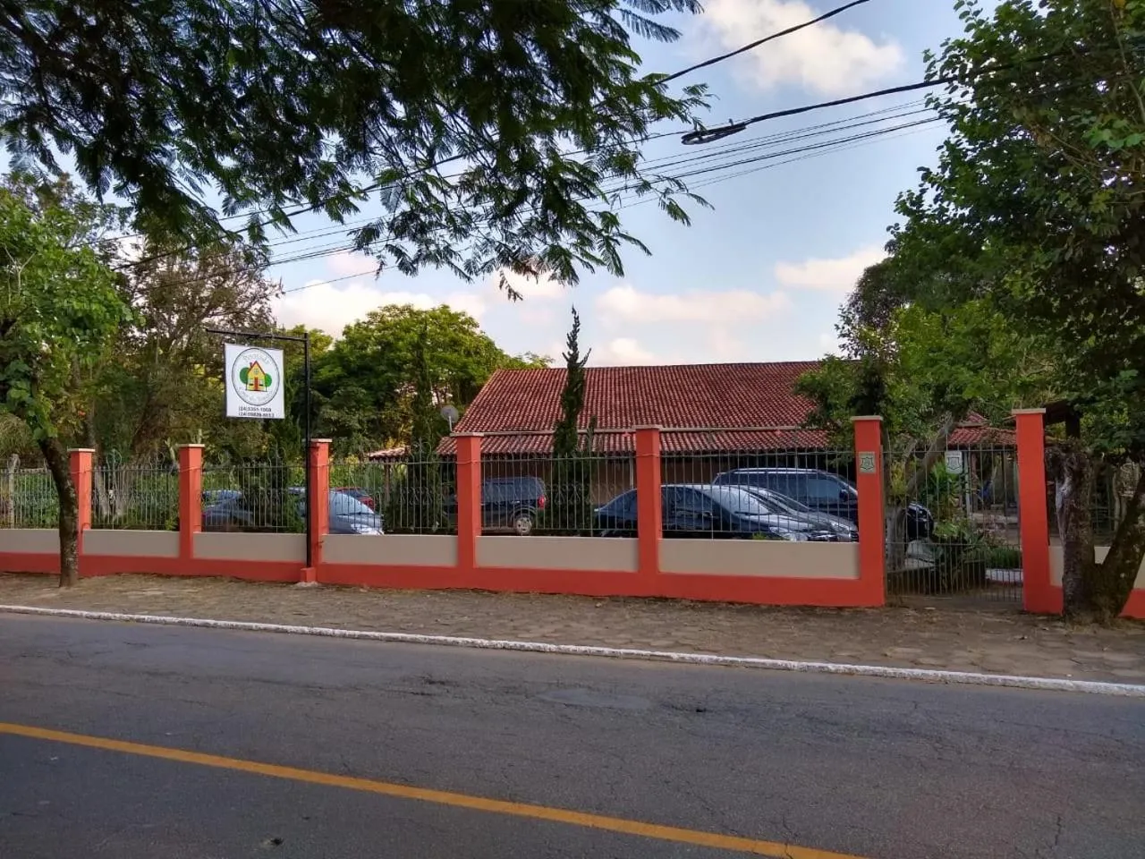 Property building in Pousada Casa do Bosque