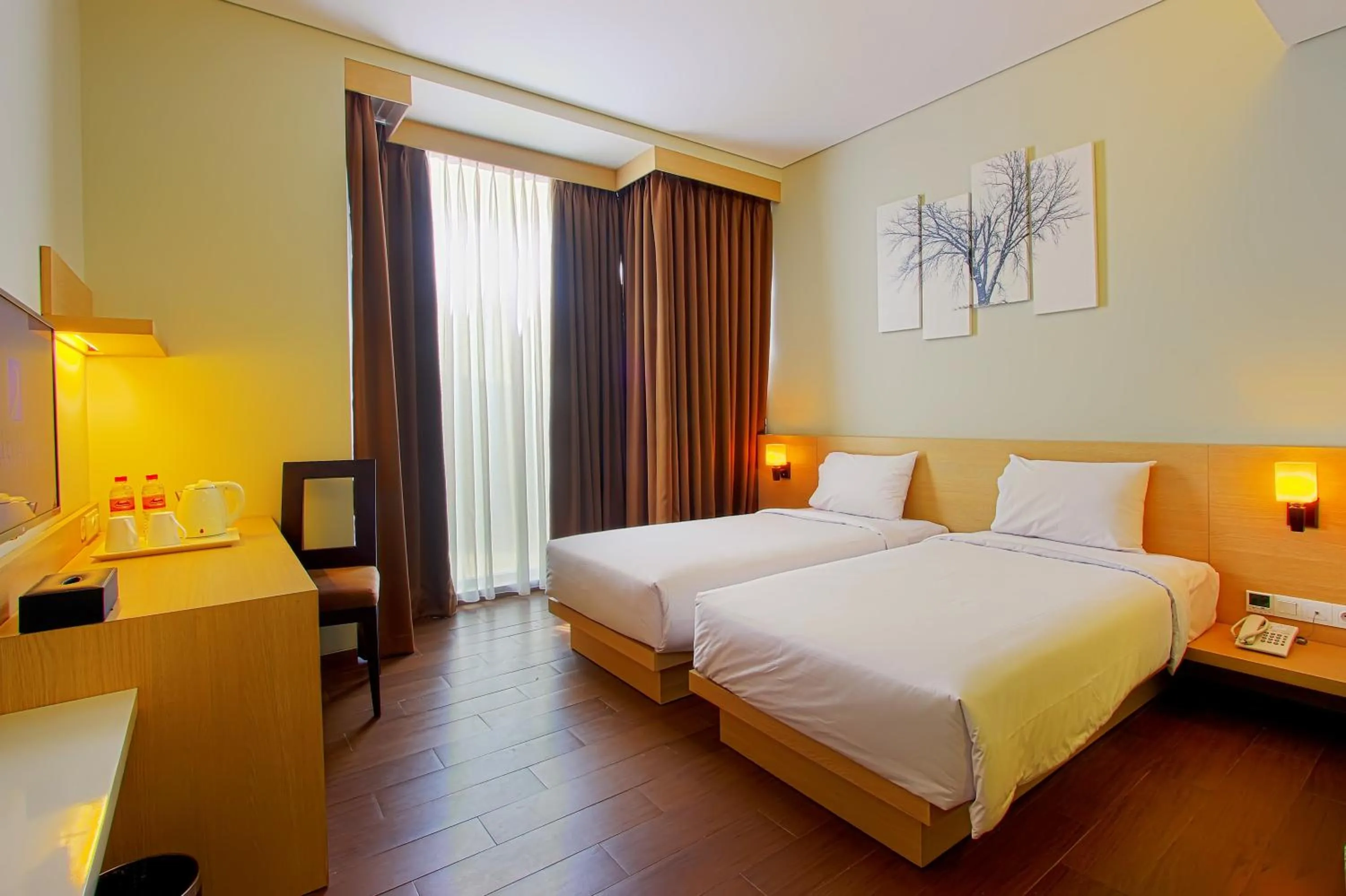 Bedroom in De'Rain Hotel Bandung