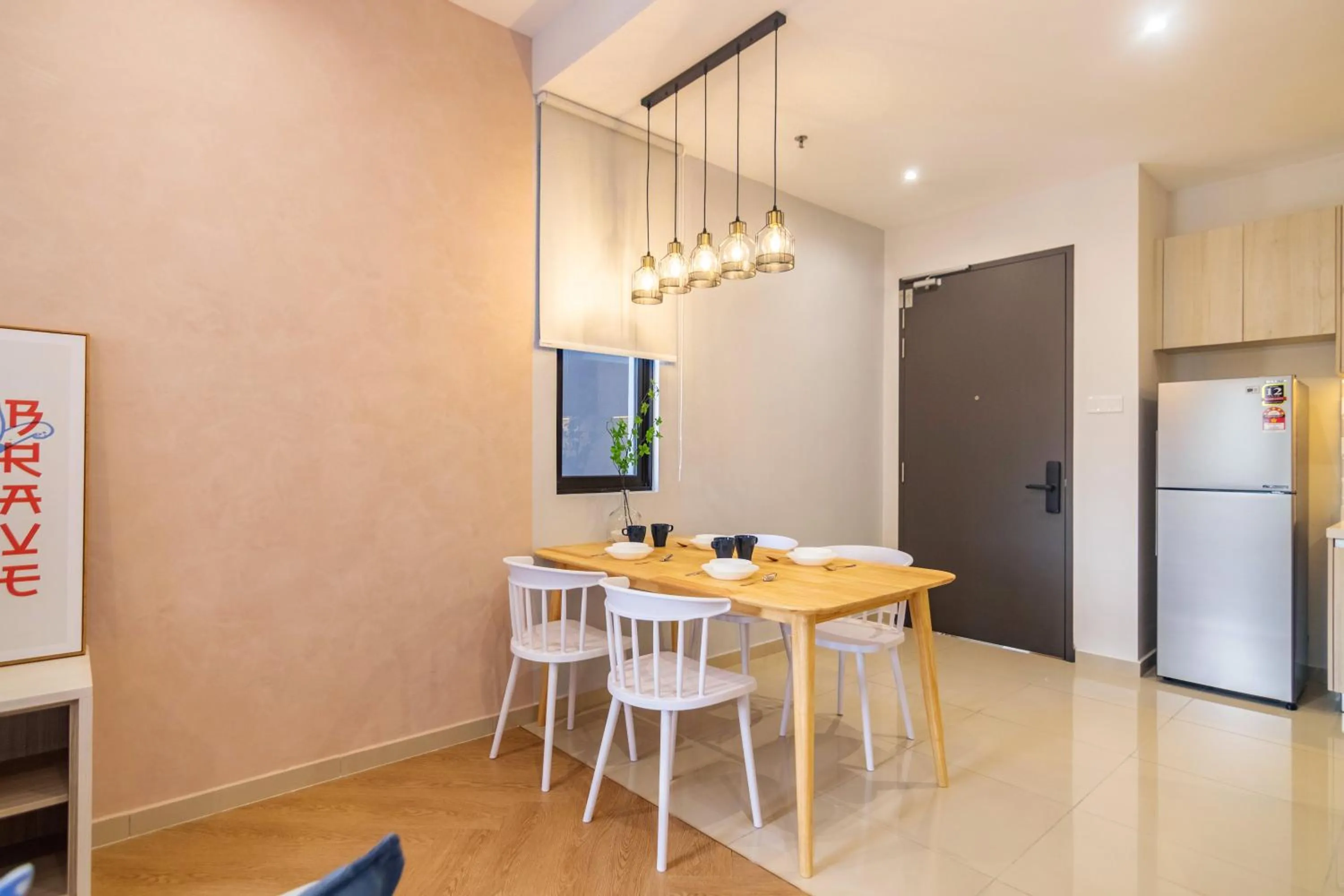 Dining area in Iconic Regency by Stellar ALV