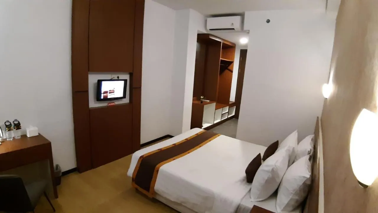 Bed in Xtra Hotel Bengkulu