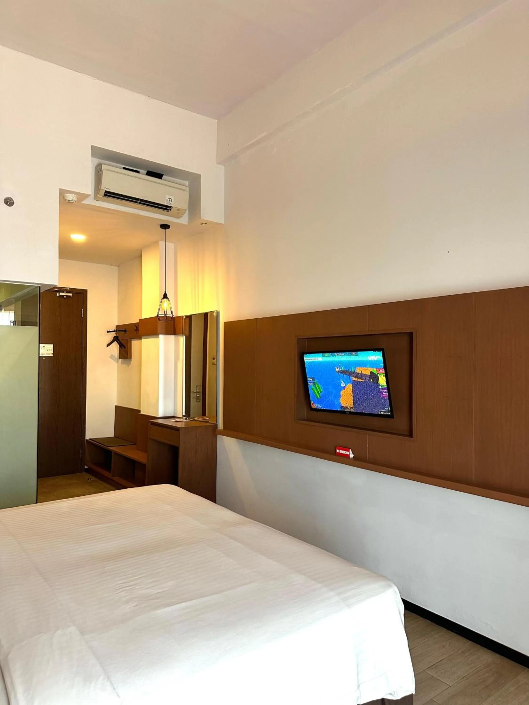 Bed in Xtra Hotel Bengkulu