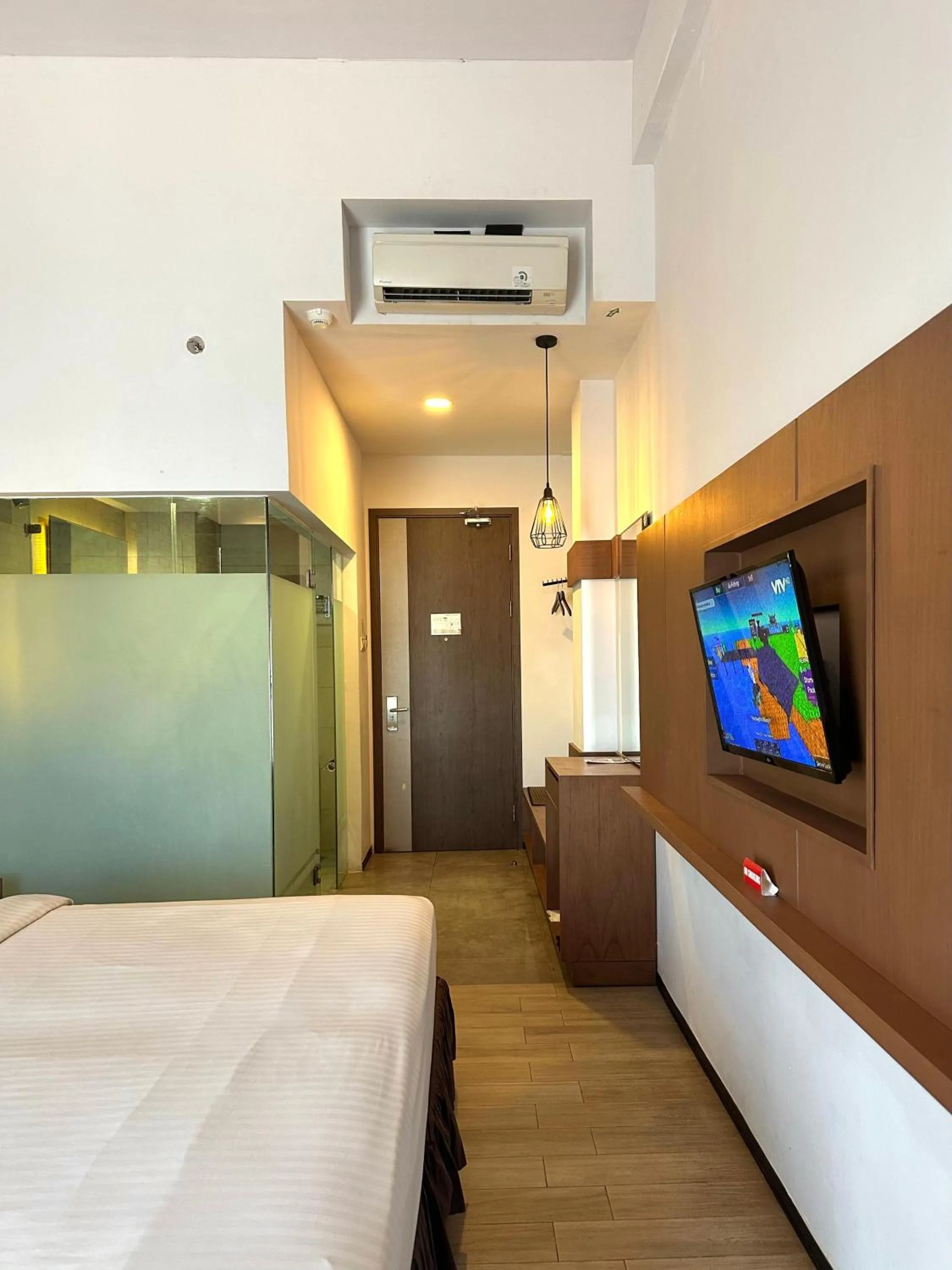 Bed in Xtra Hotel Bengkulu