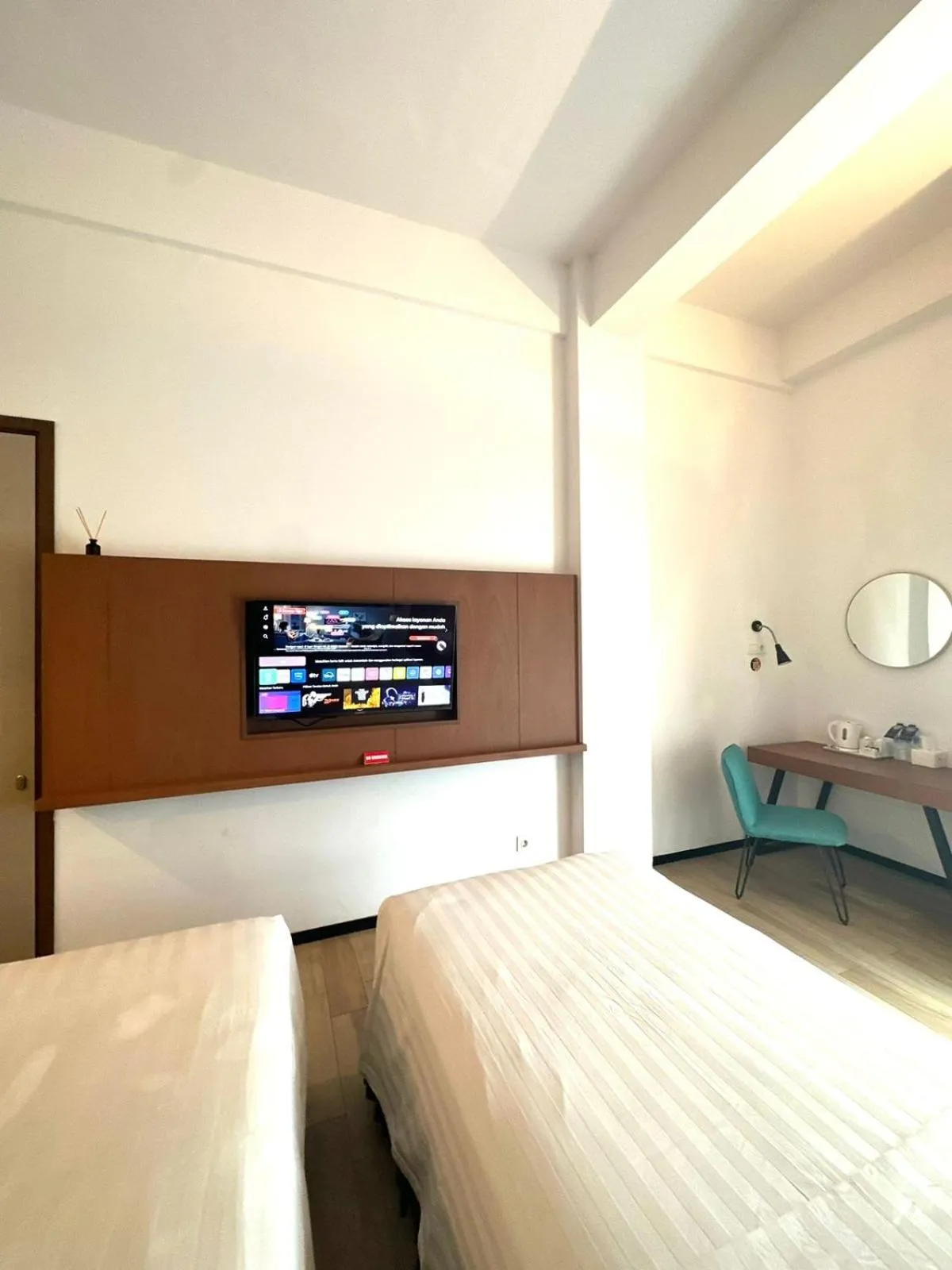 Bed in Xtra Hotel Bengkulu