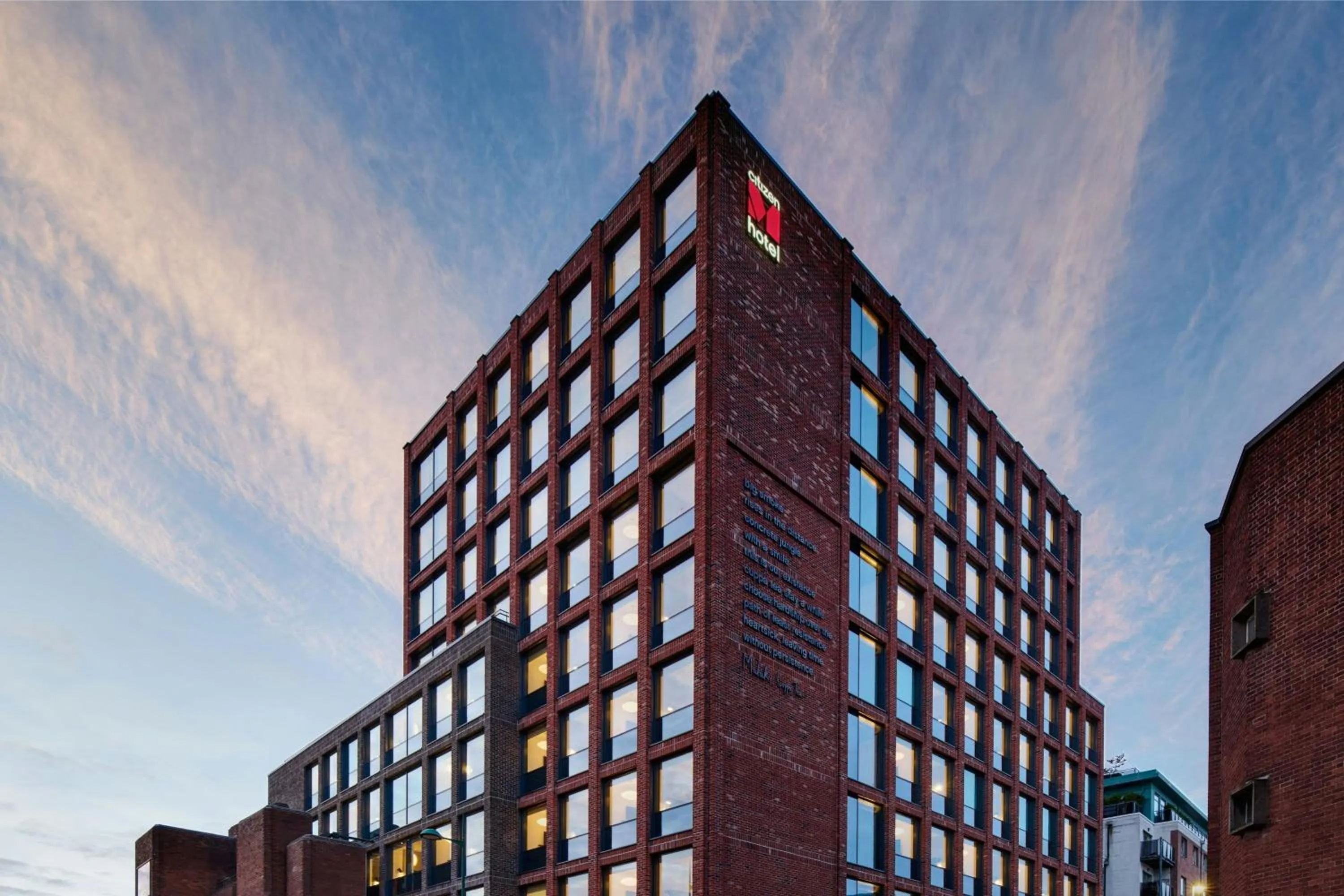 View (from property/room) in citizenM Dublin St Patrick's