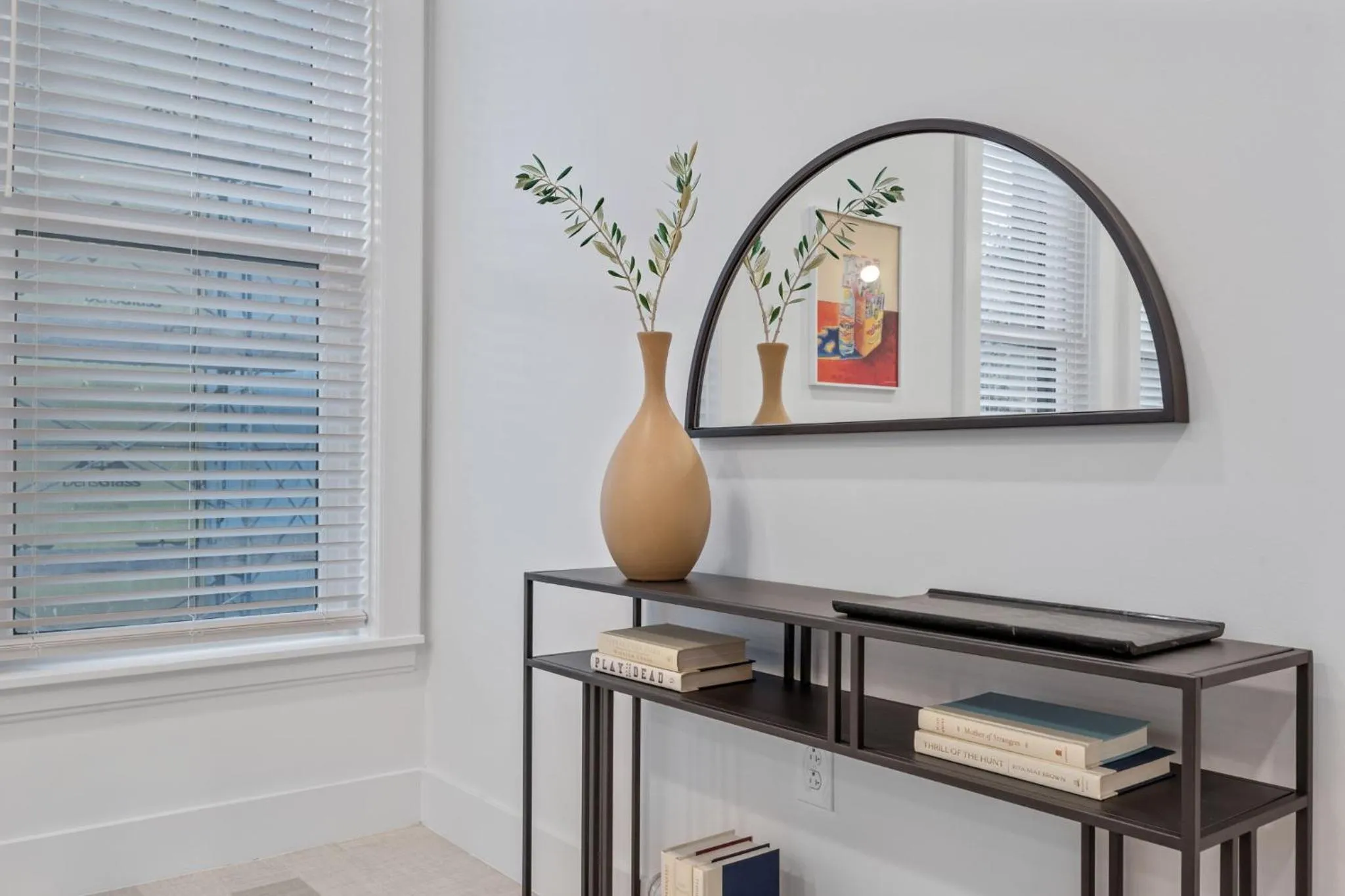 Living room in The Continental, powered by Placemakr - Downtown - Market Square