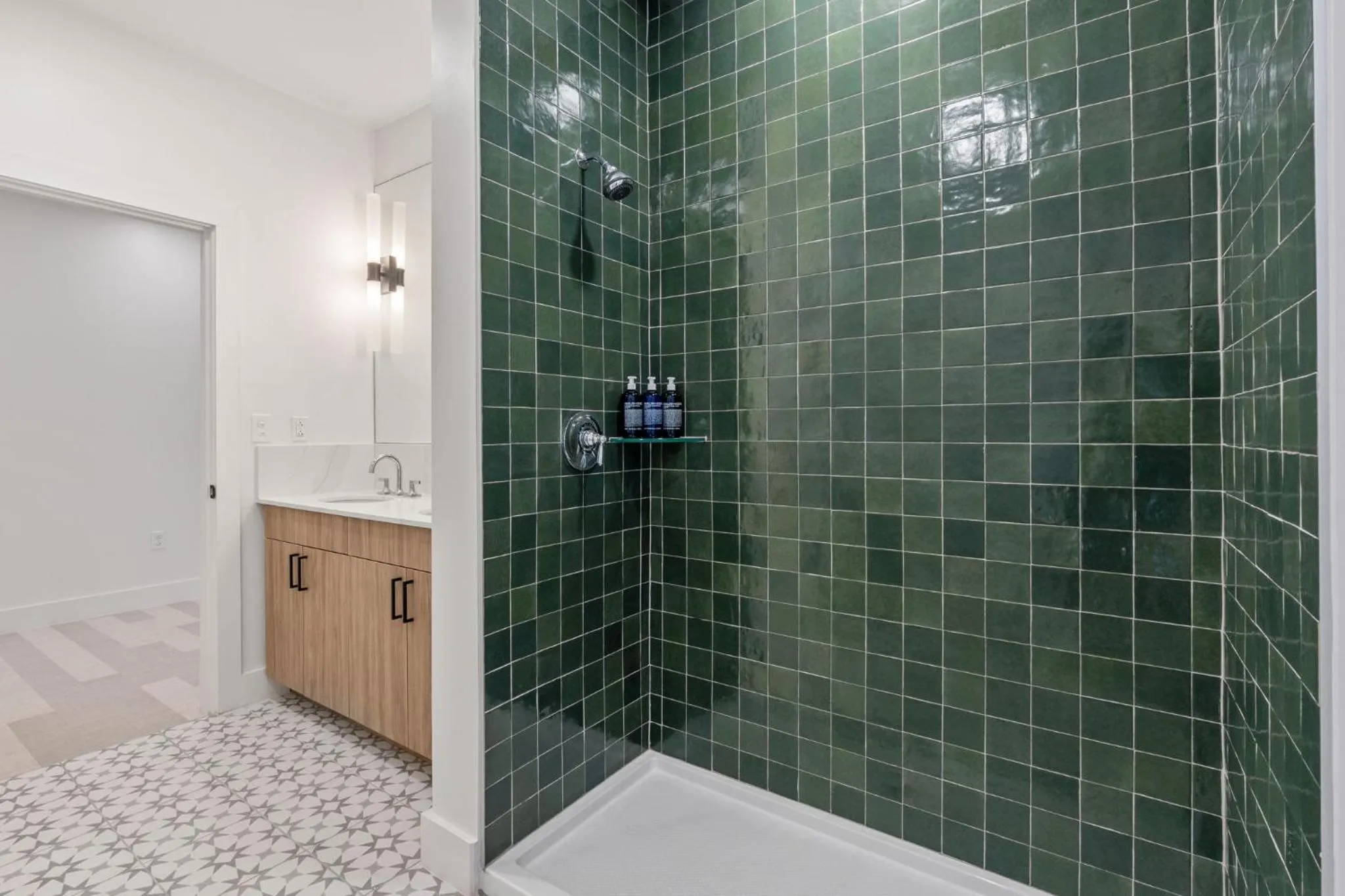 Bathroom in The Continental, powered by Placemakr - Downtown - Market Square