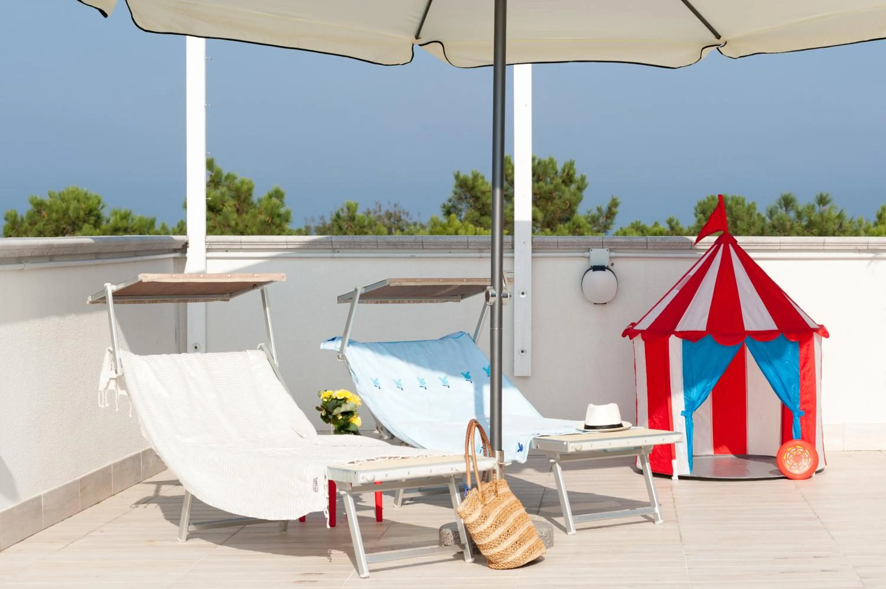 Balcony/Terrace in Regina Hotel e Ristorante