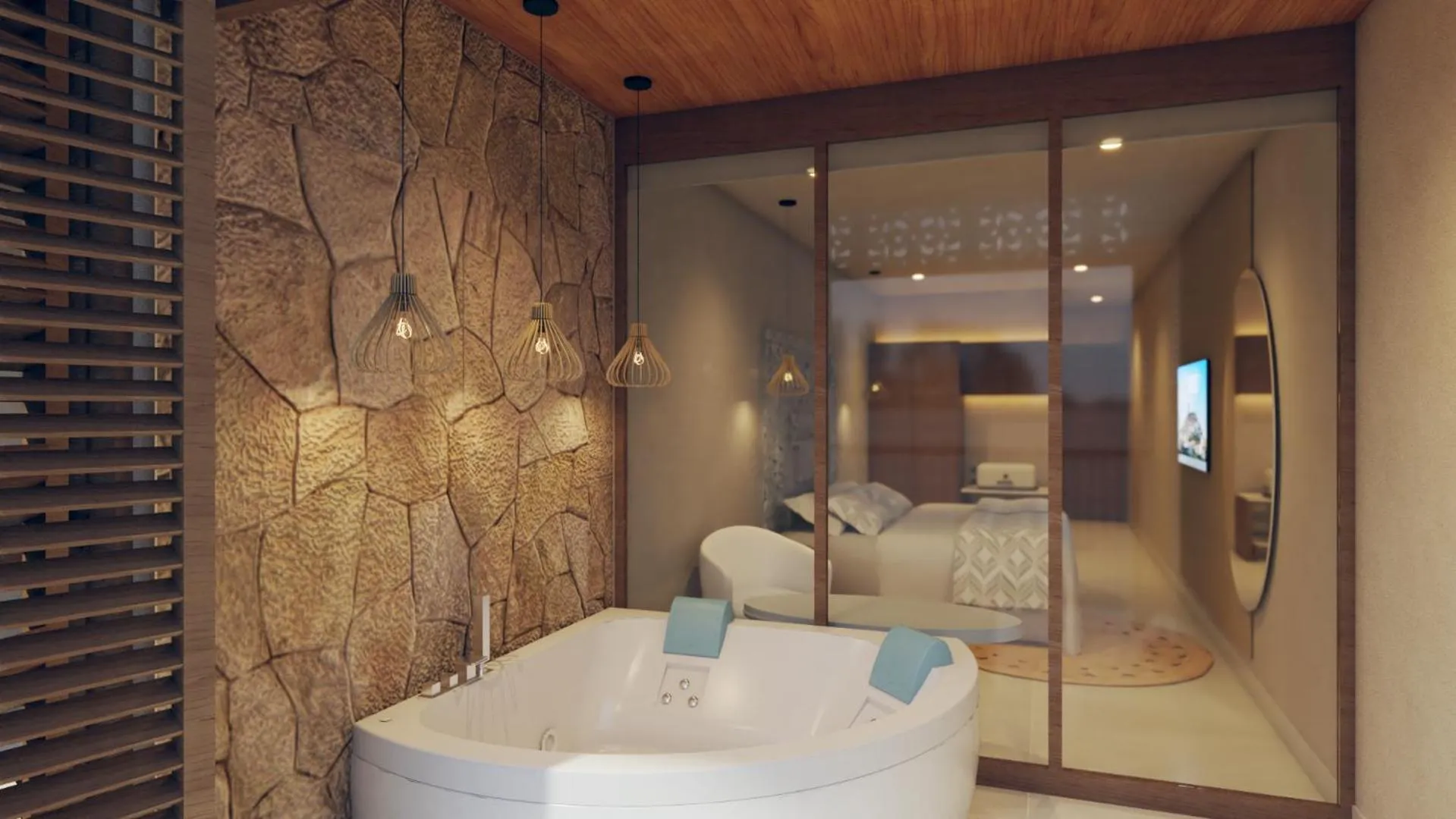 Bed in Hotel Rio Guayas