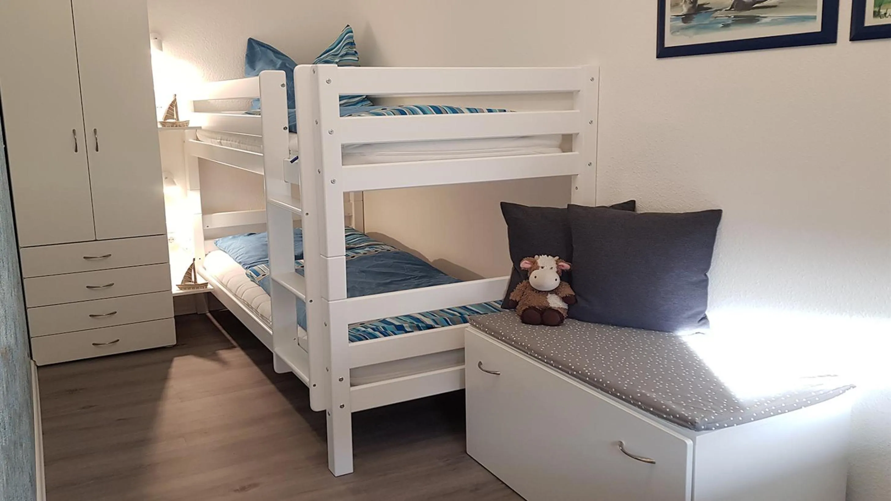 Bedroom, Bed in FeWo Aust EG