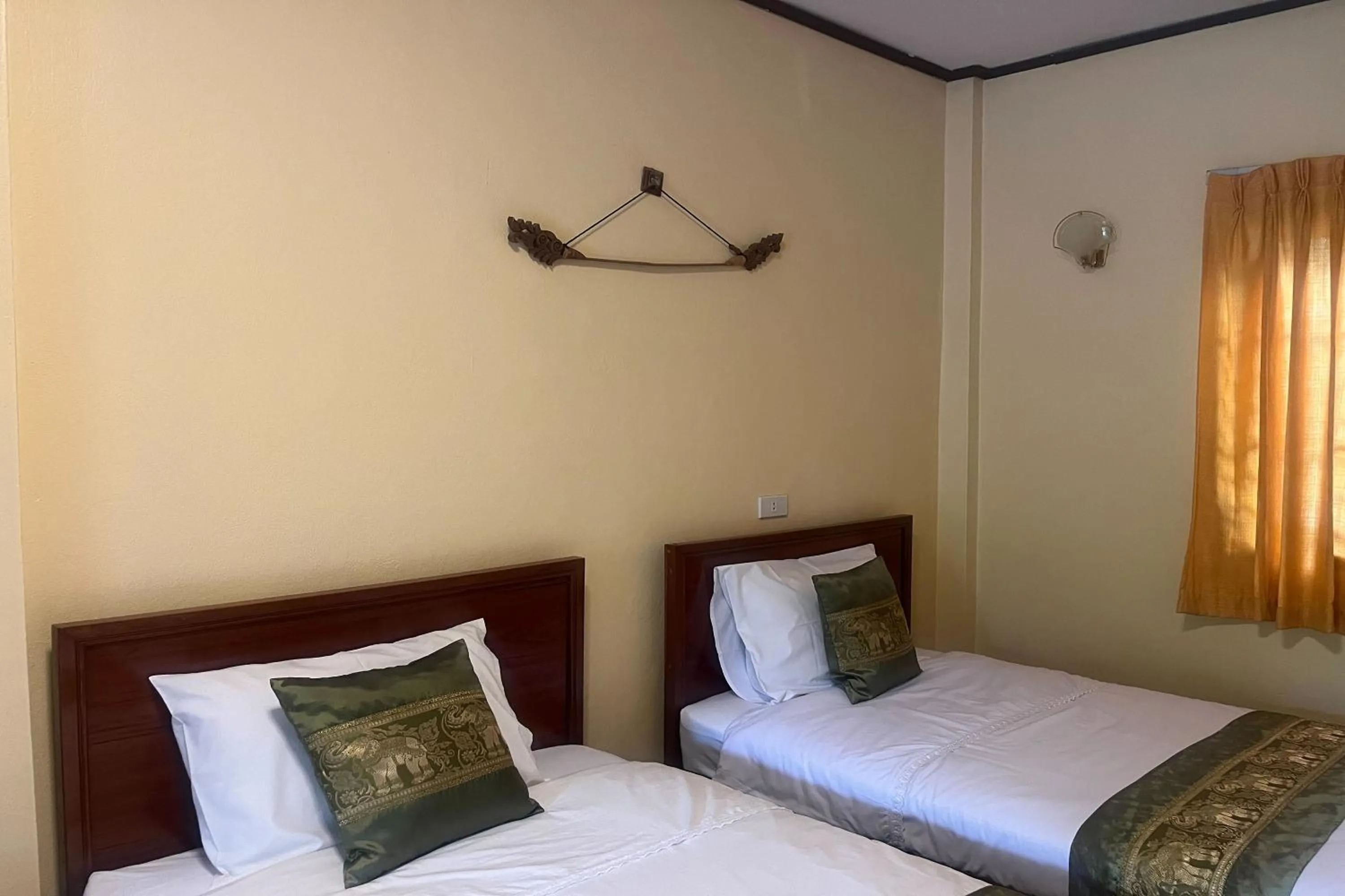 Bed in PAI Hillside Resort