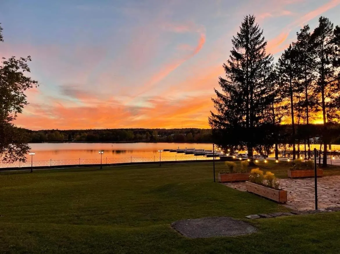 Lake view in Auberge l'Intermède du lac
