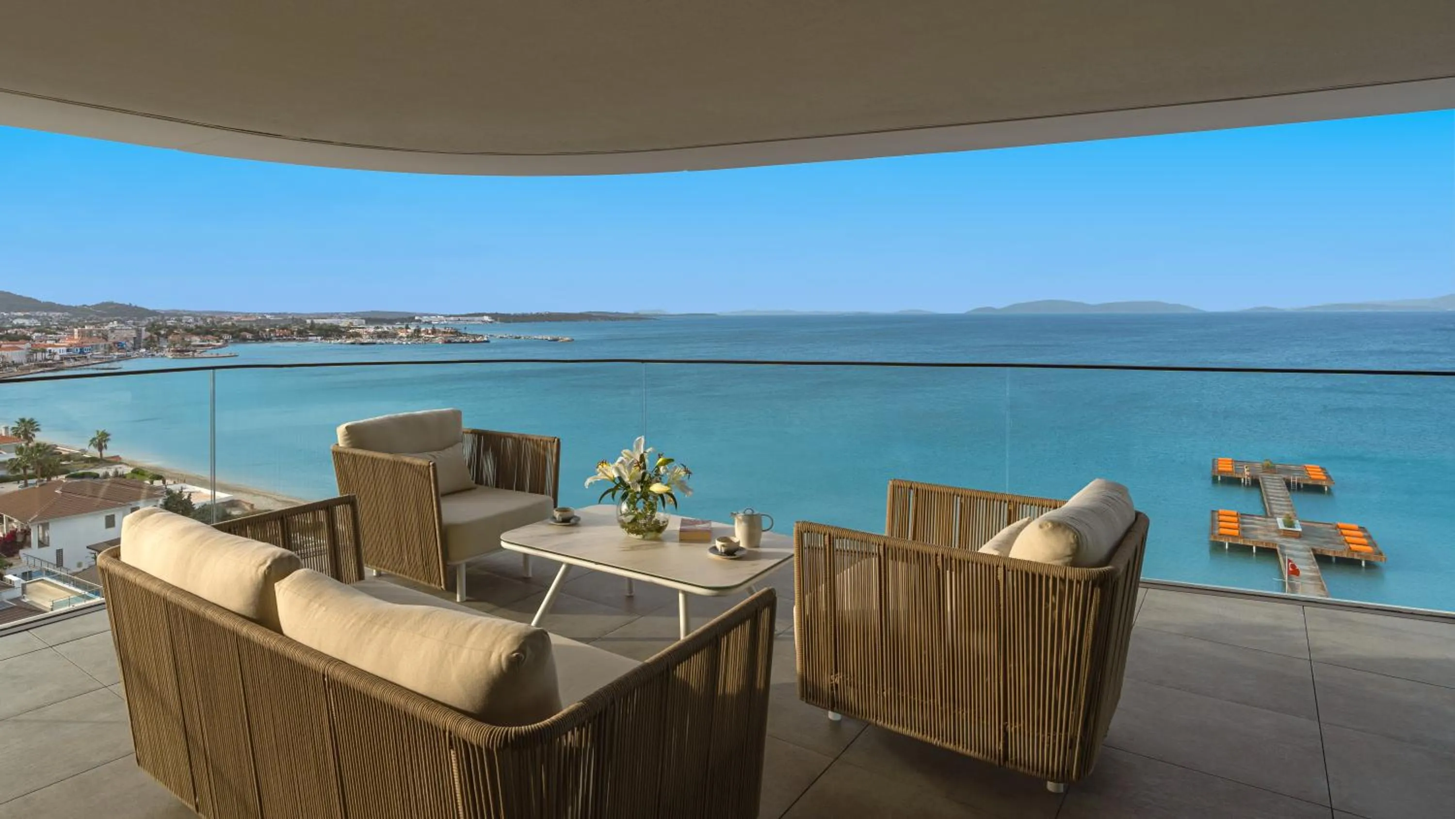 Balcony/Terrace in Swissotel Resort And Spa Cesme