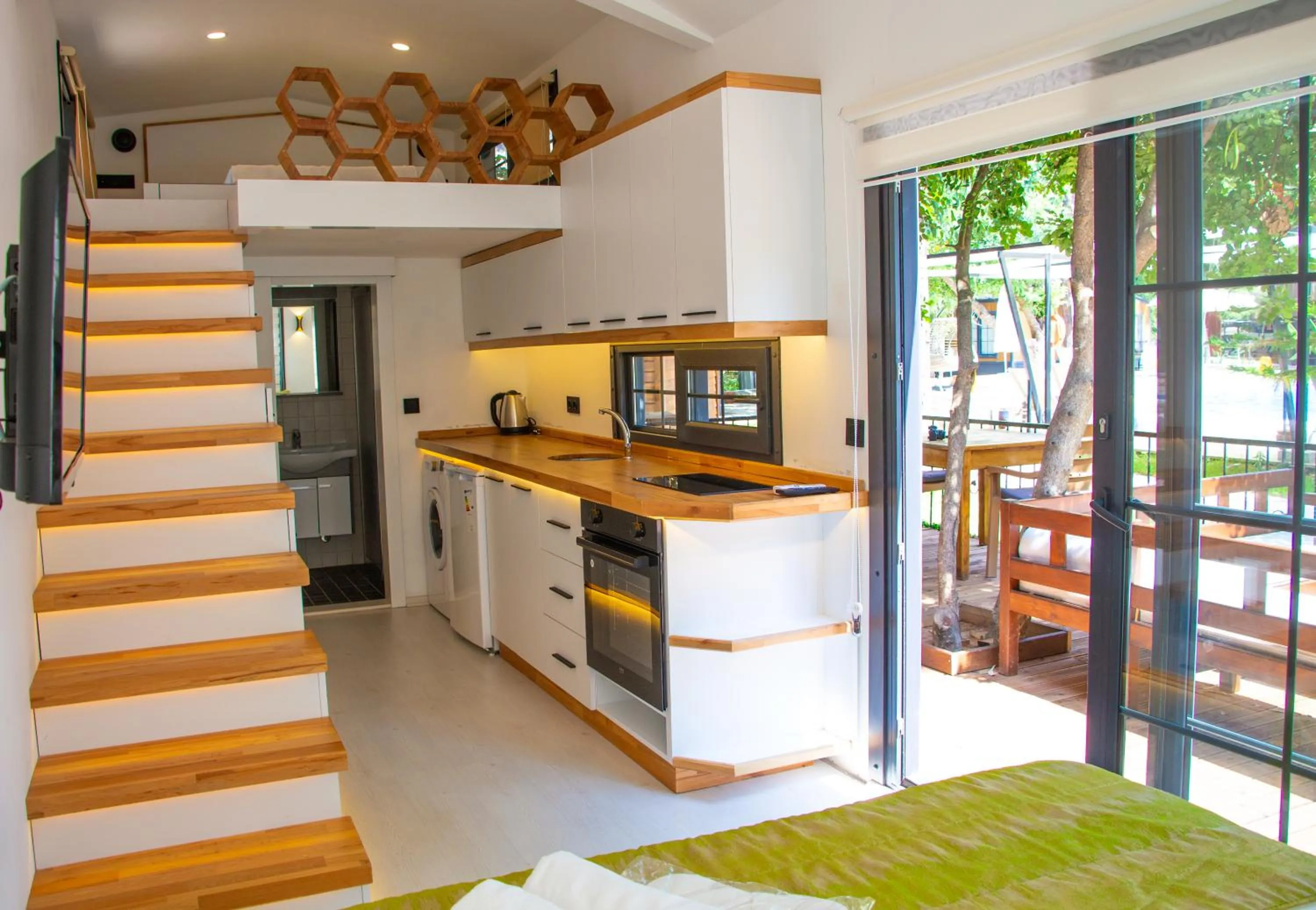 Kitchen or kitchenette in Gizli Cennet Villages Hotel