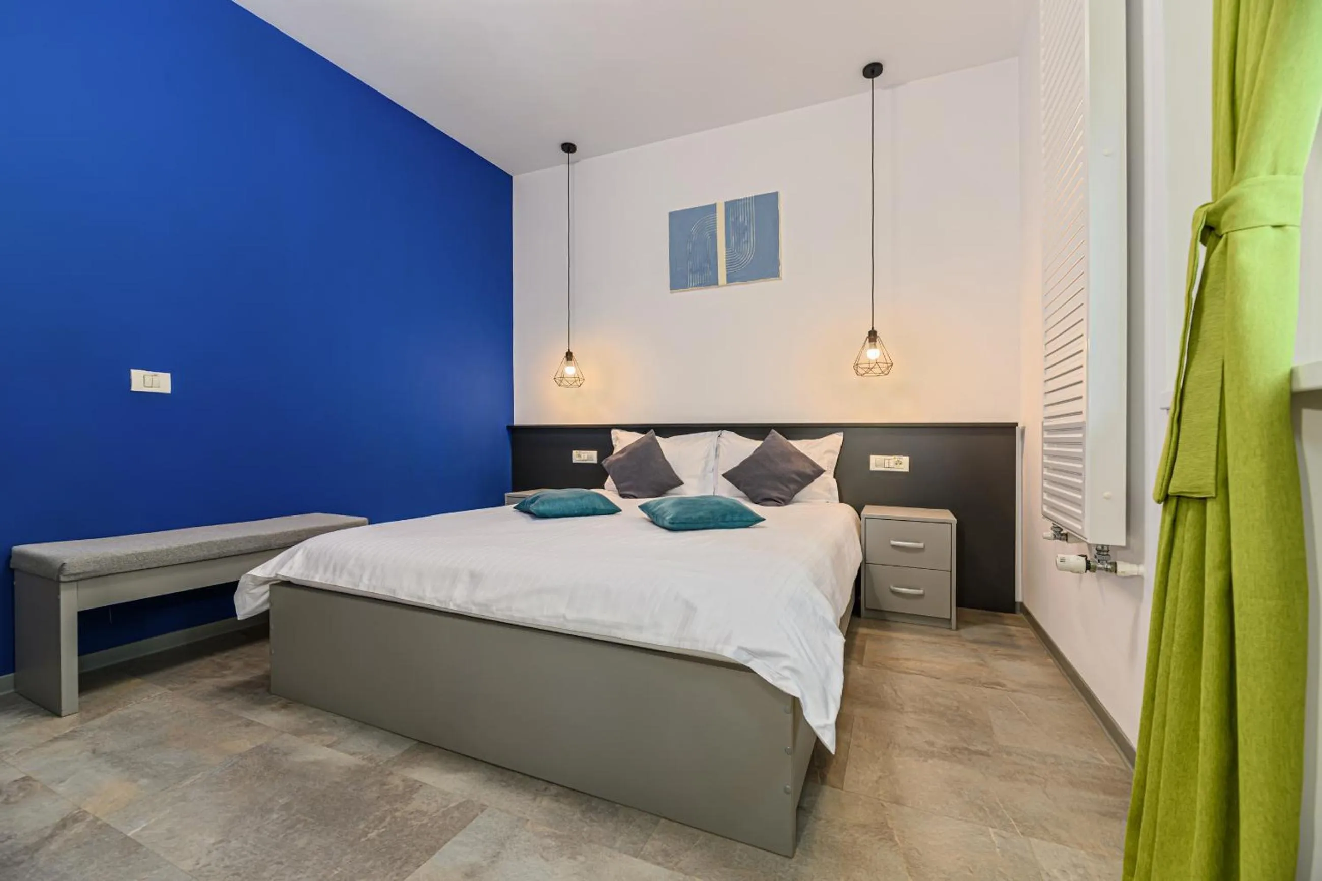 Bed in Johann Strauss Hotel