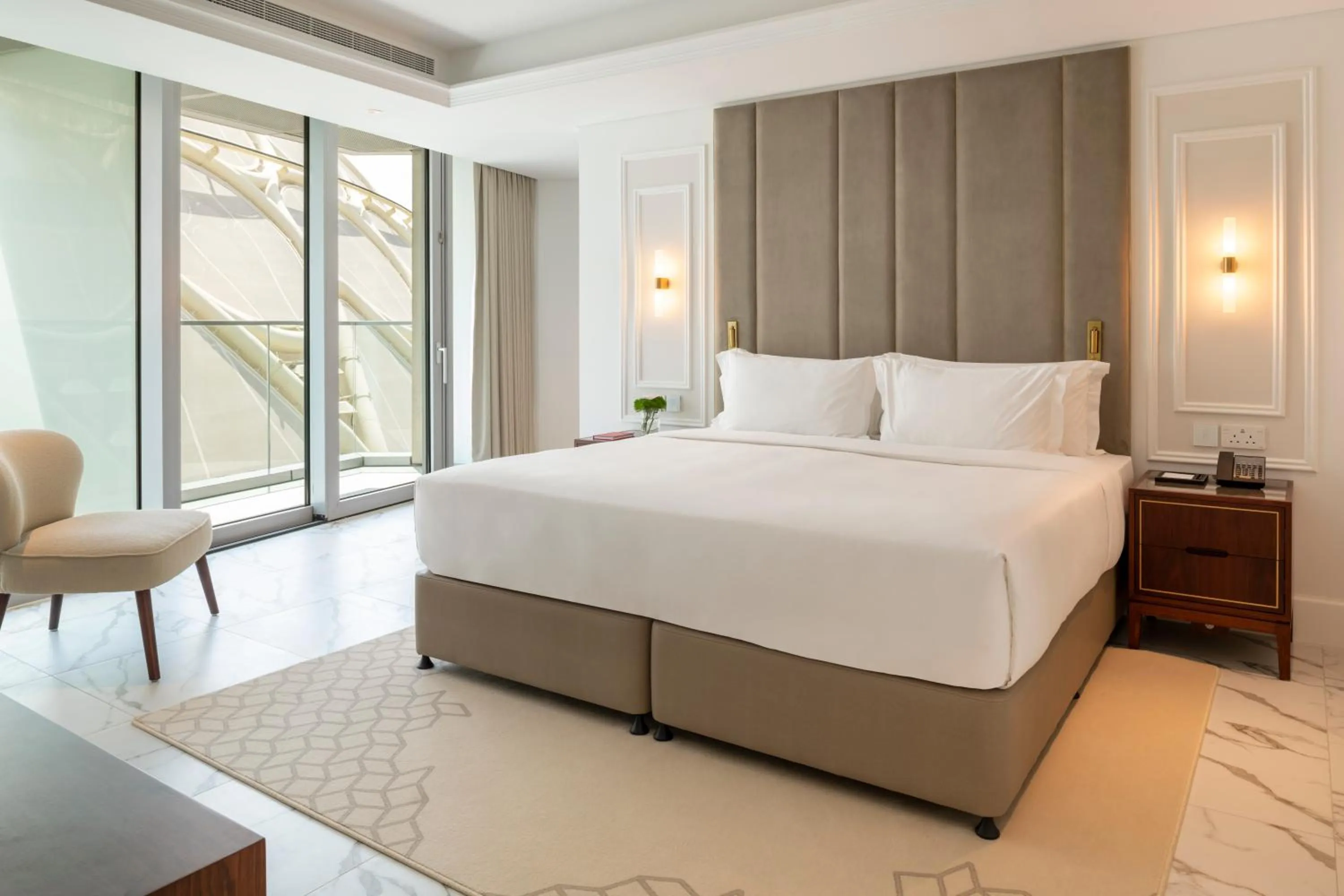 View (from property/room), Bed in Cheval Maison - Expo City Dubai